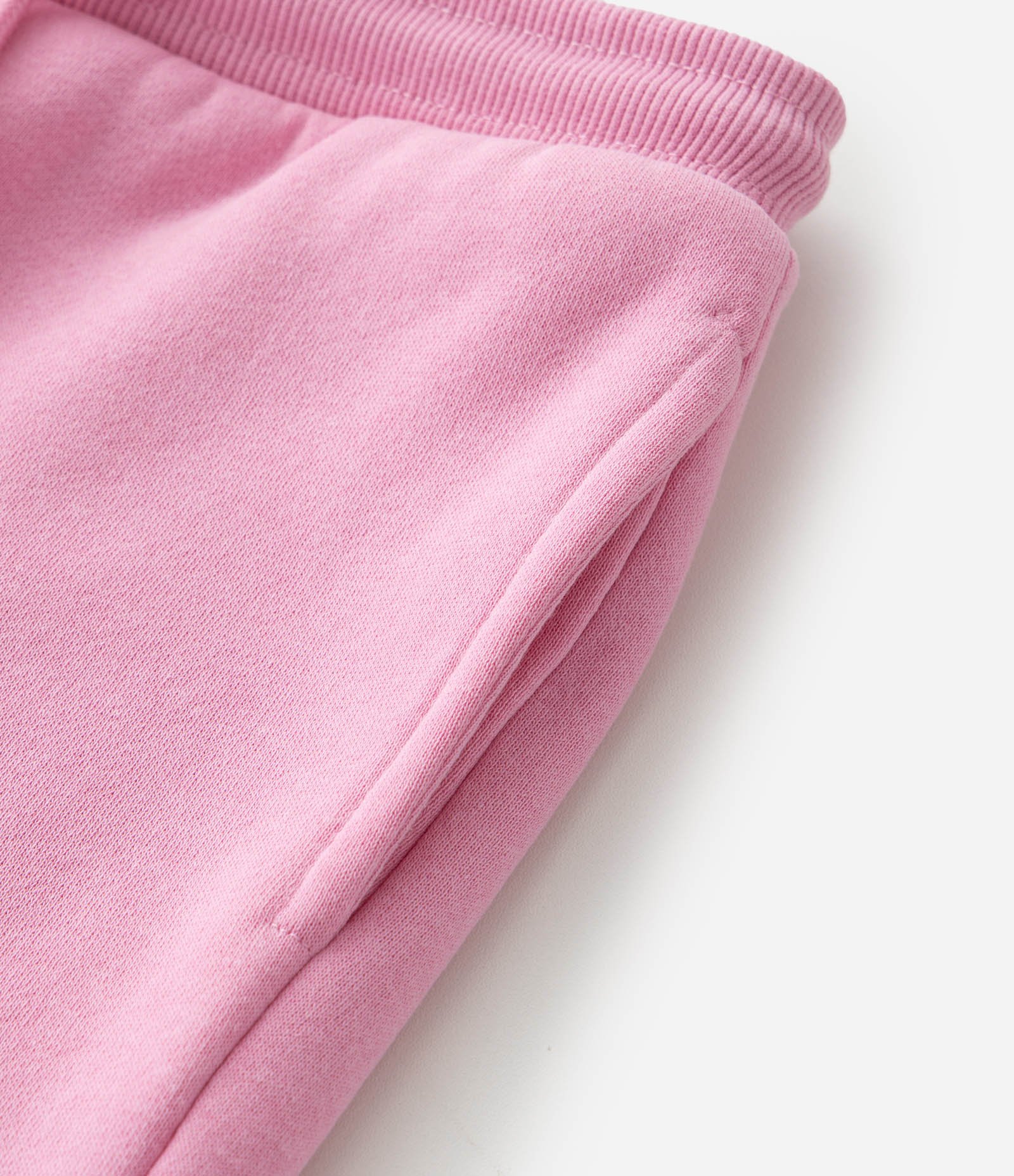 Calça Infantil Jogger em Moletom com Felpa – Tam 1 a 5 Anos Rosa 5