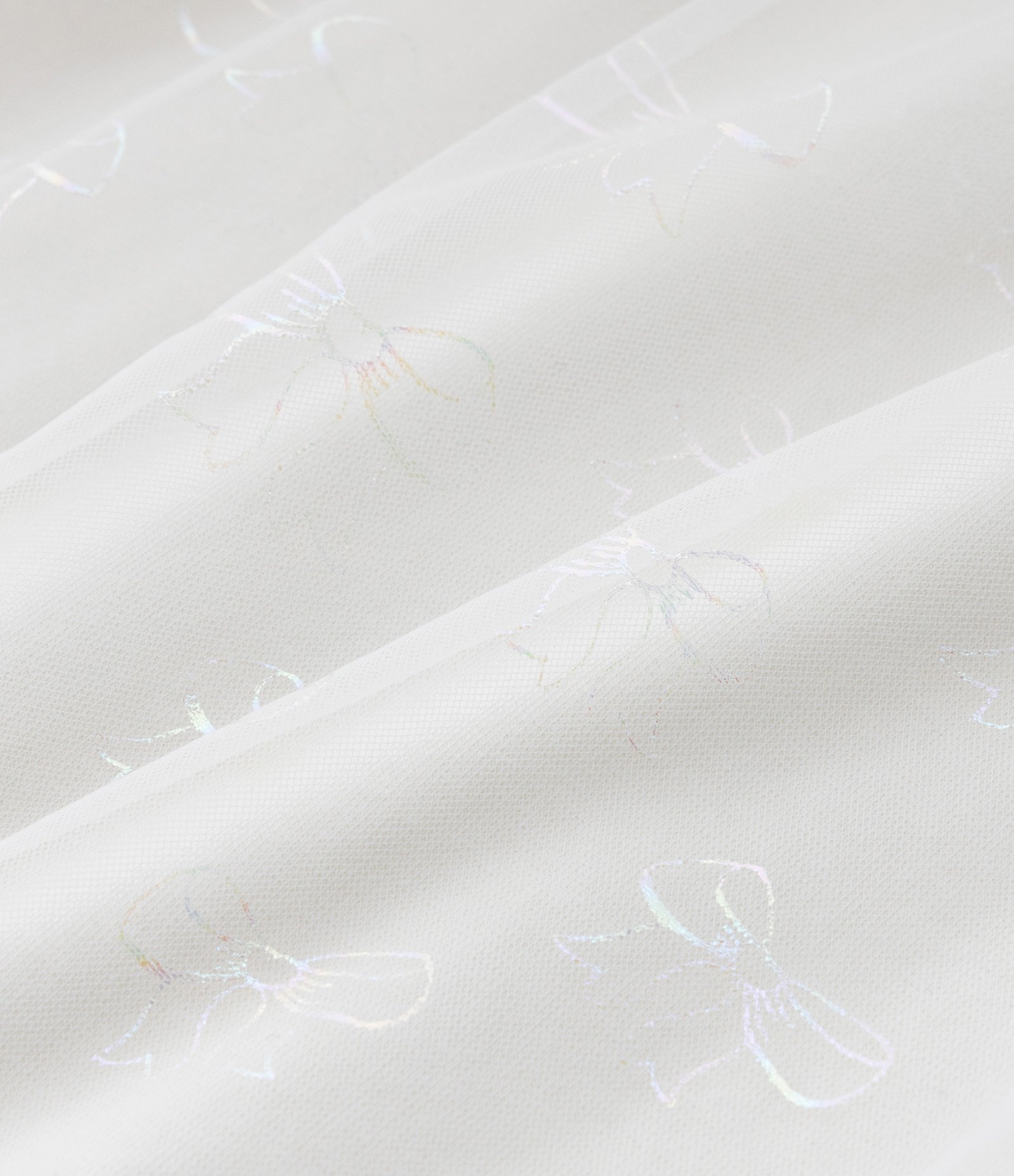 Vestido Infantil com Sobreposição de Tule - Tam 1 a 6 Anos Branco 7