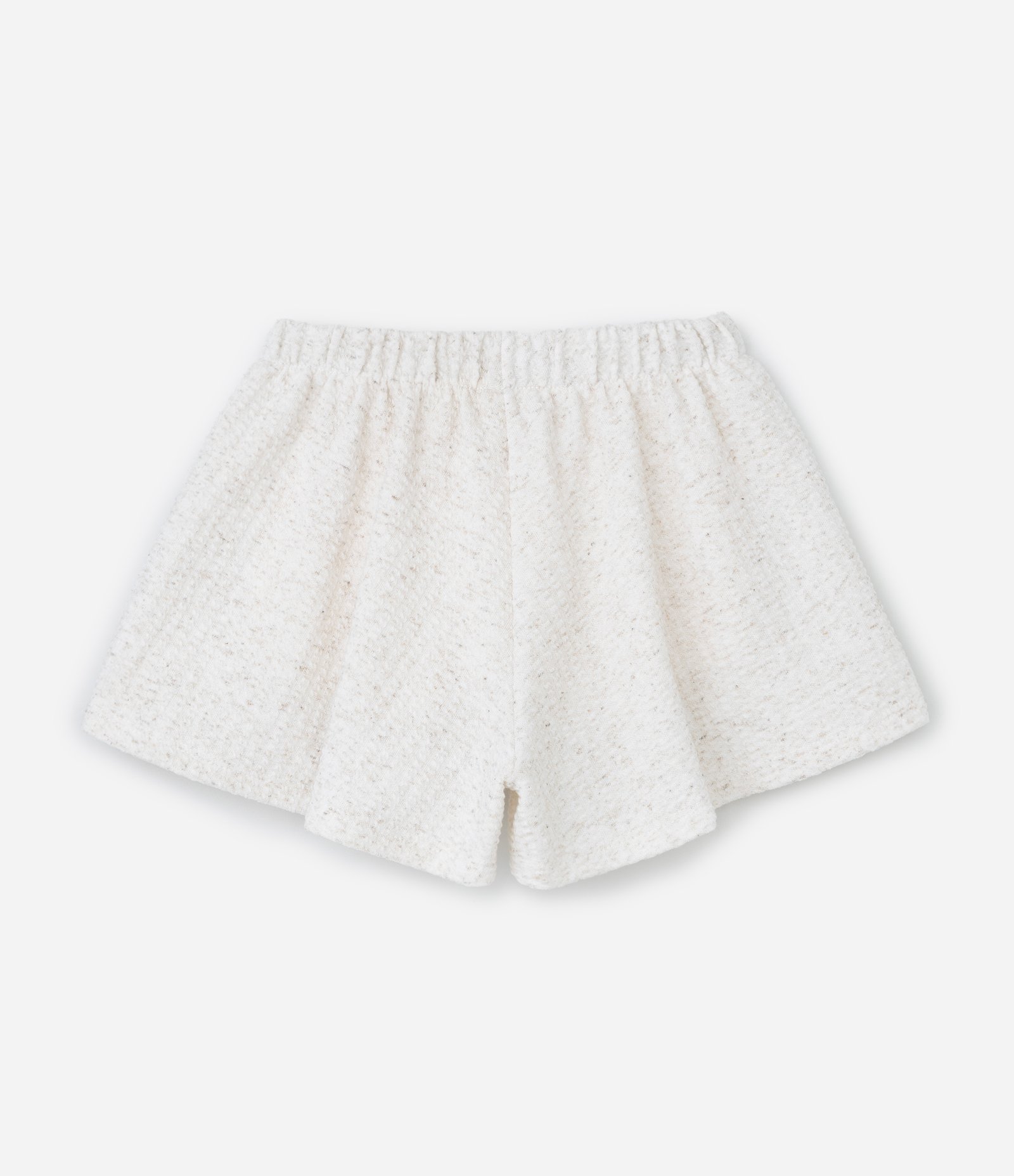 Conjunto Infantil com Flores Texturizada - Tam 1 a 6 Anos Bege 5