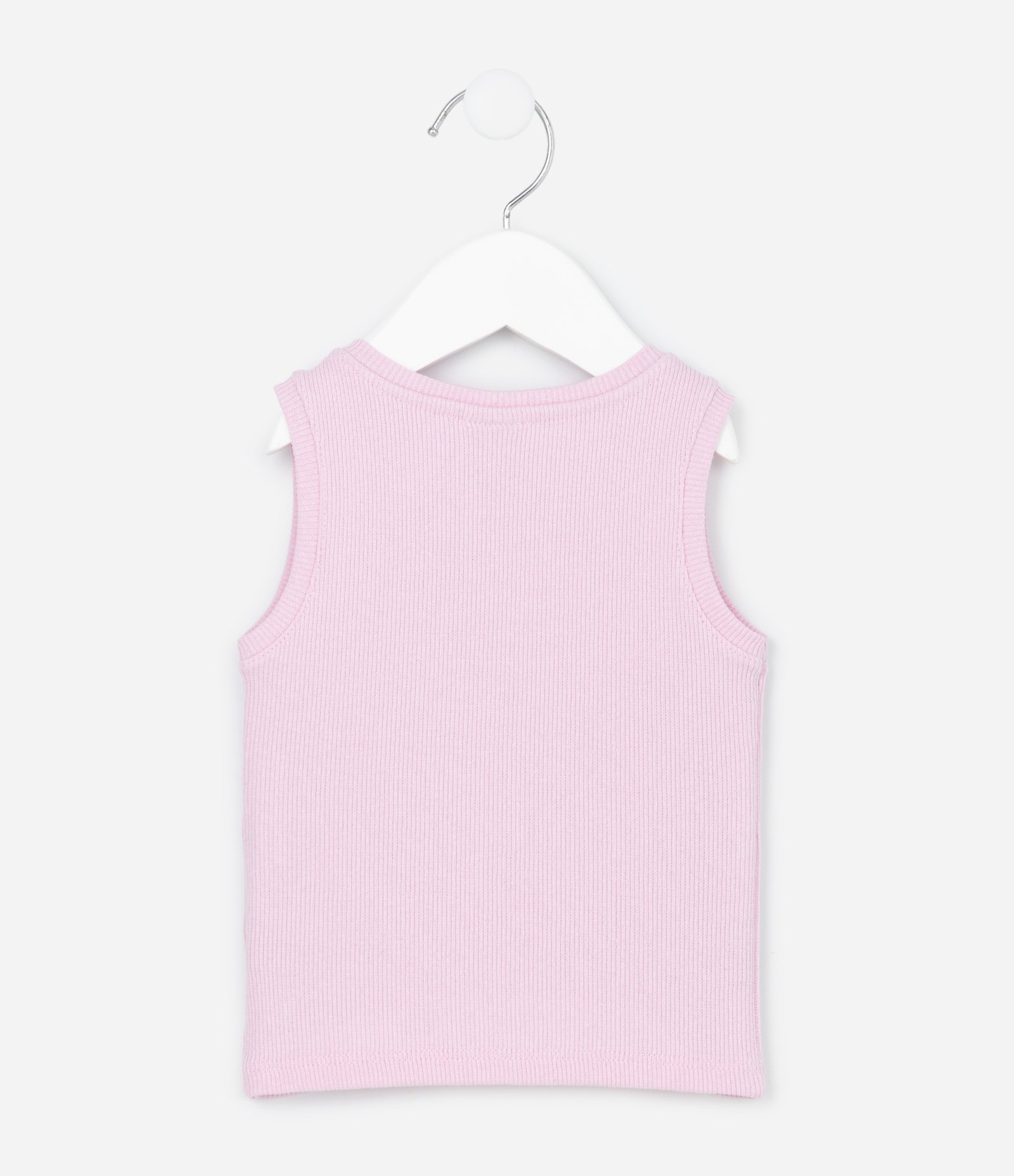 Regata Infantil em Ribana com Bordado de Lagosta - Tam 1 a 6 Anos Rosa 2