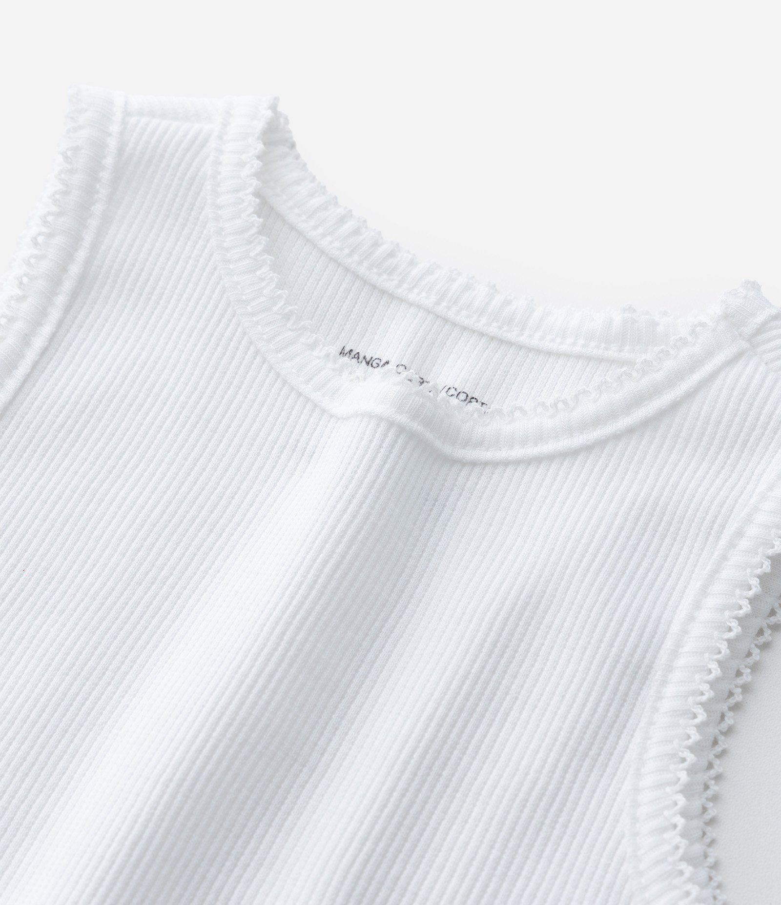 Regata Infantil em Ribana com Picueta nas Cavas - Tam 1 a 6 Anos Branco 4