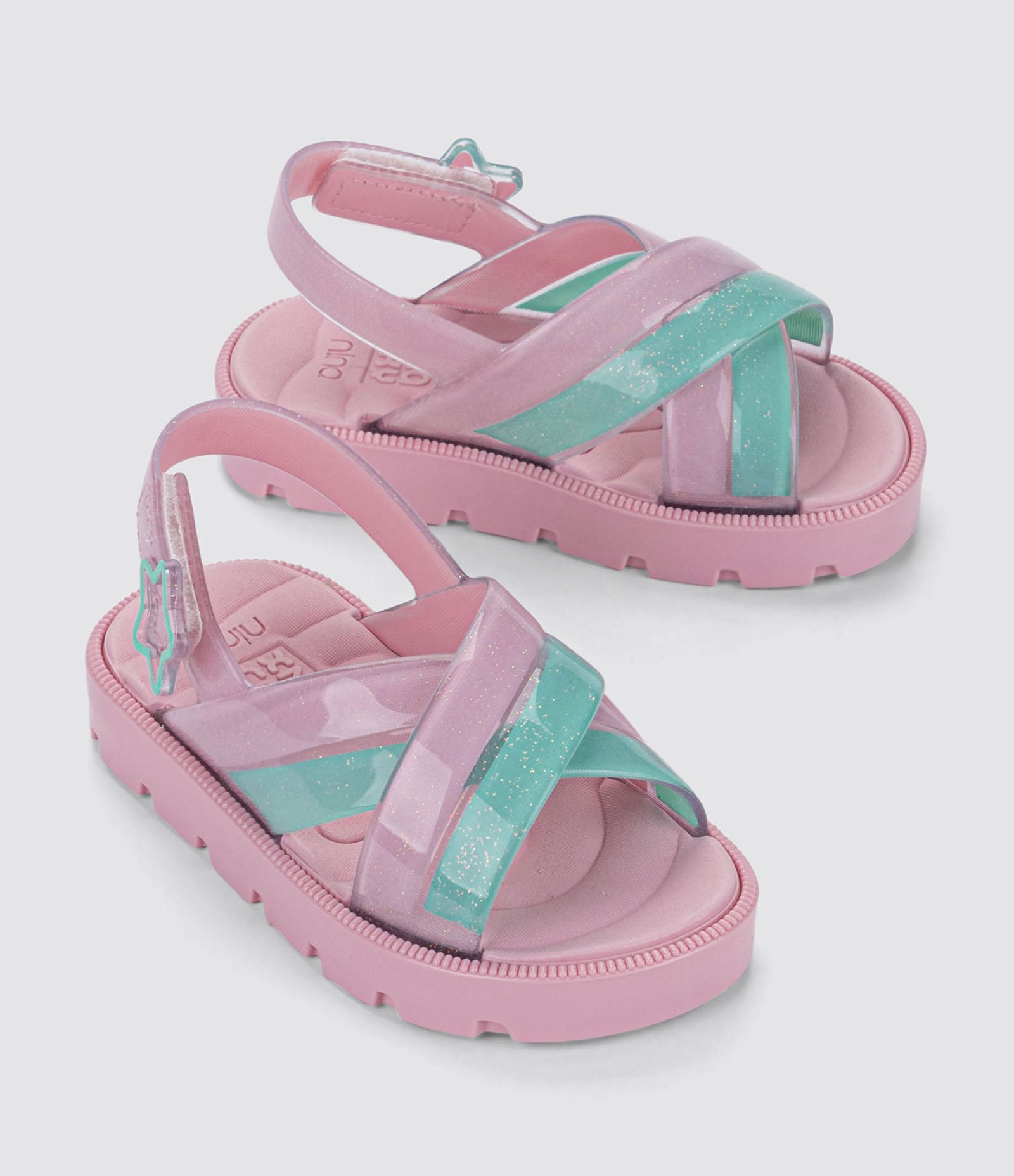 Sandália Infantil com Tiras em X Zaxy Nina - Tam 17 ao 27 Rosa 1