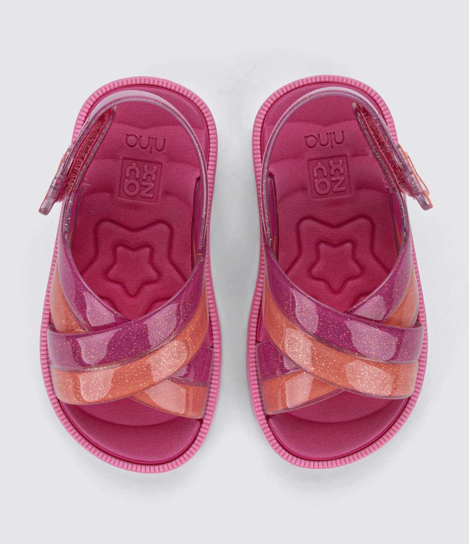 Sandália Infantil com Tiras em X Zaxy Nina - Tam 17 ao 27 Rosa Pink 3