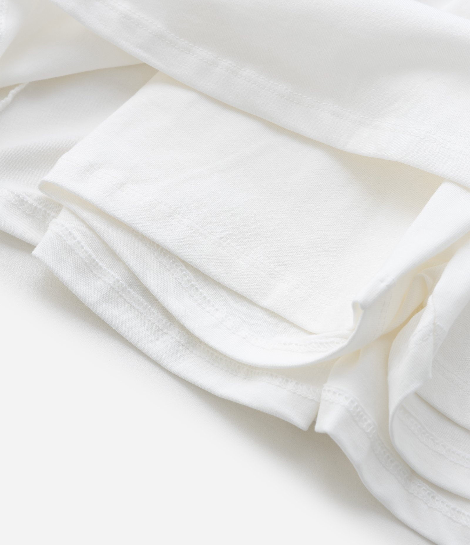 Short Saia Infantil com Cós Dobrado - Tam 5 a 14 Anos Branco 6