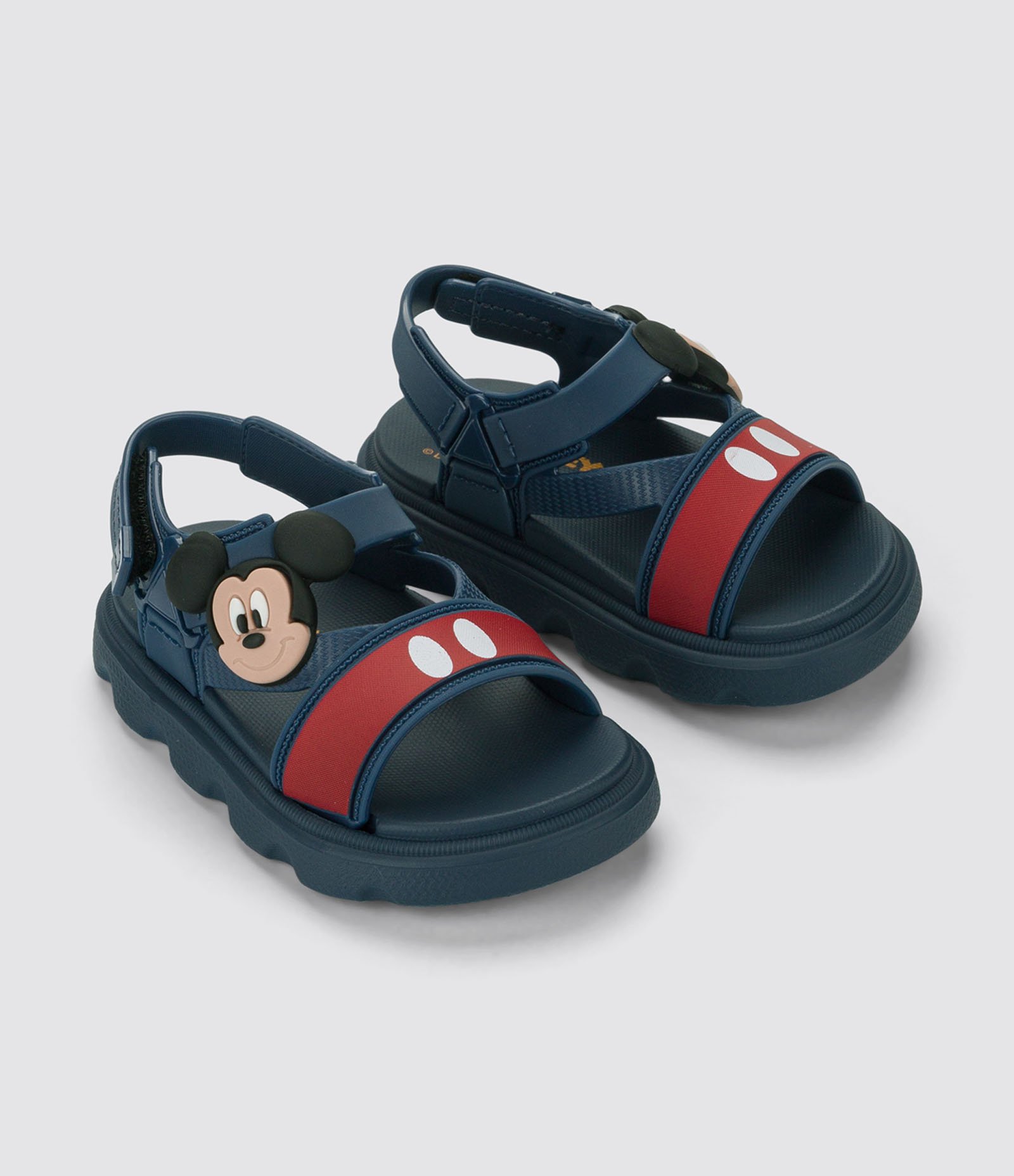 Sandália Infantil em PVC com Patch do Mickey - Tam 19 ao 27 Azul 1