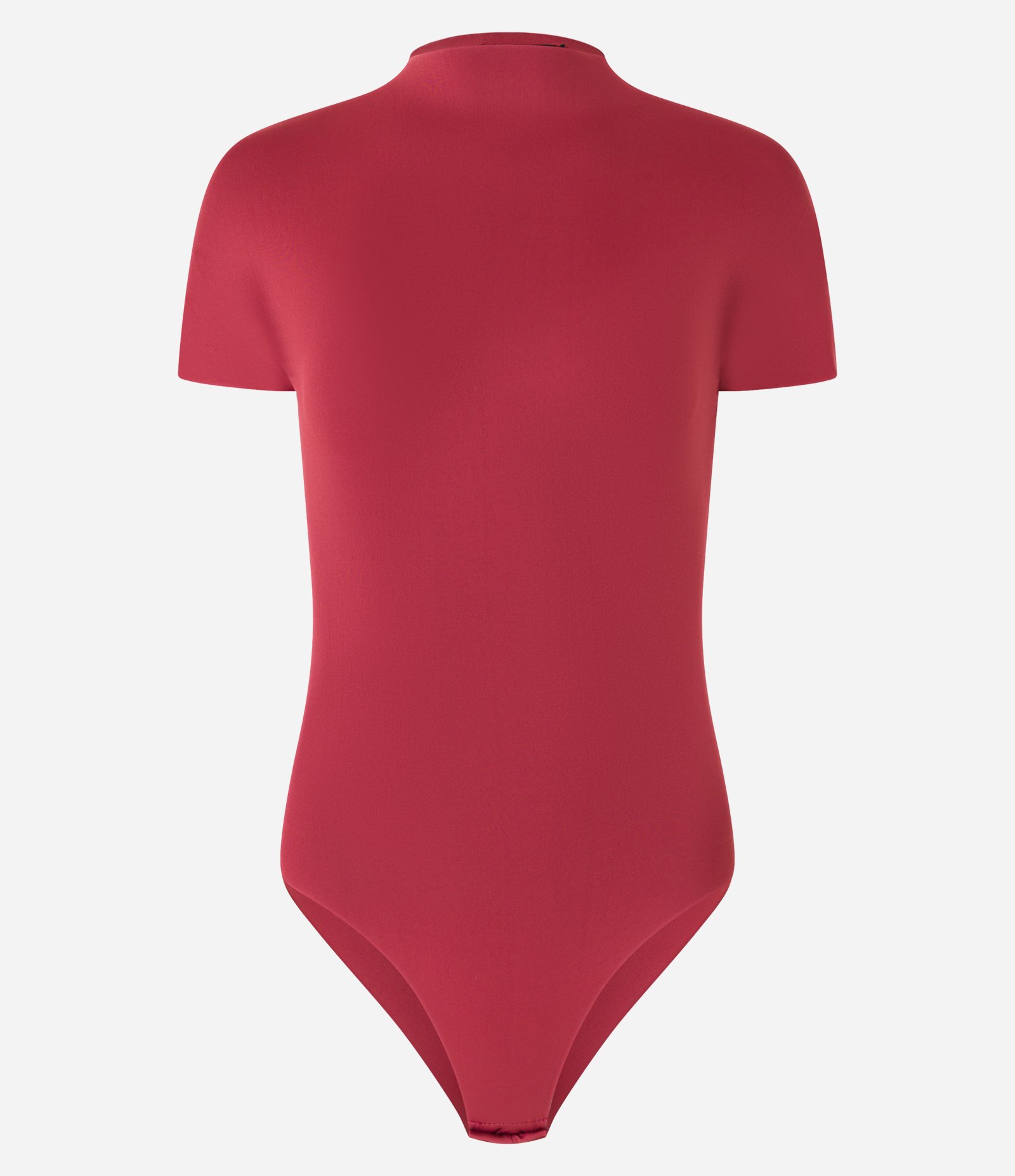 Body em Microfibra com Golinha Média Vermelho 5