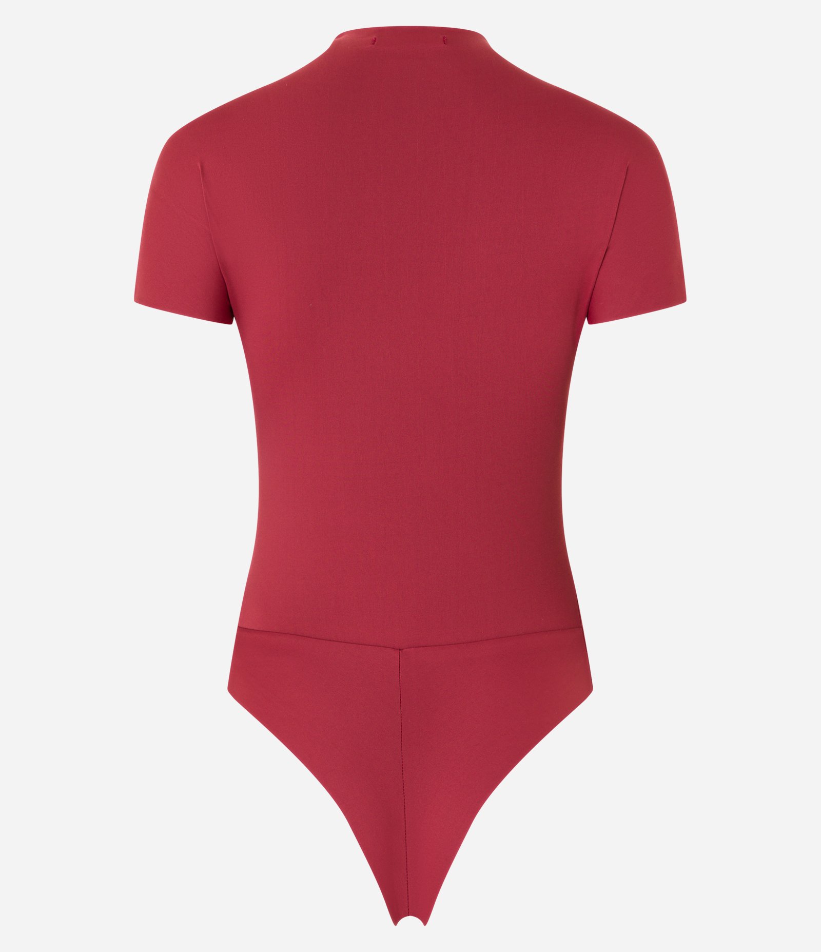 Body em Microfibra com Golinha Média Vermelho 6