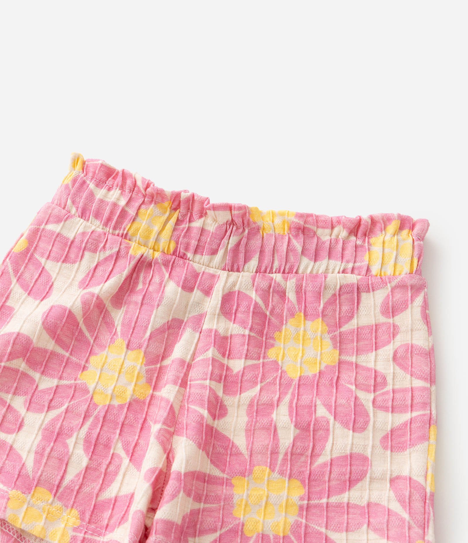 Conjunto Infantil em Algodão com Estampa de Flores - Tam 1 a 5 Anos Rosa 6