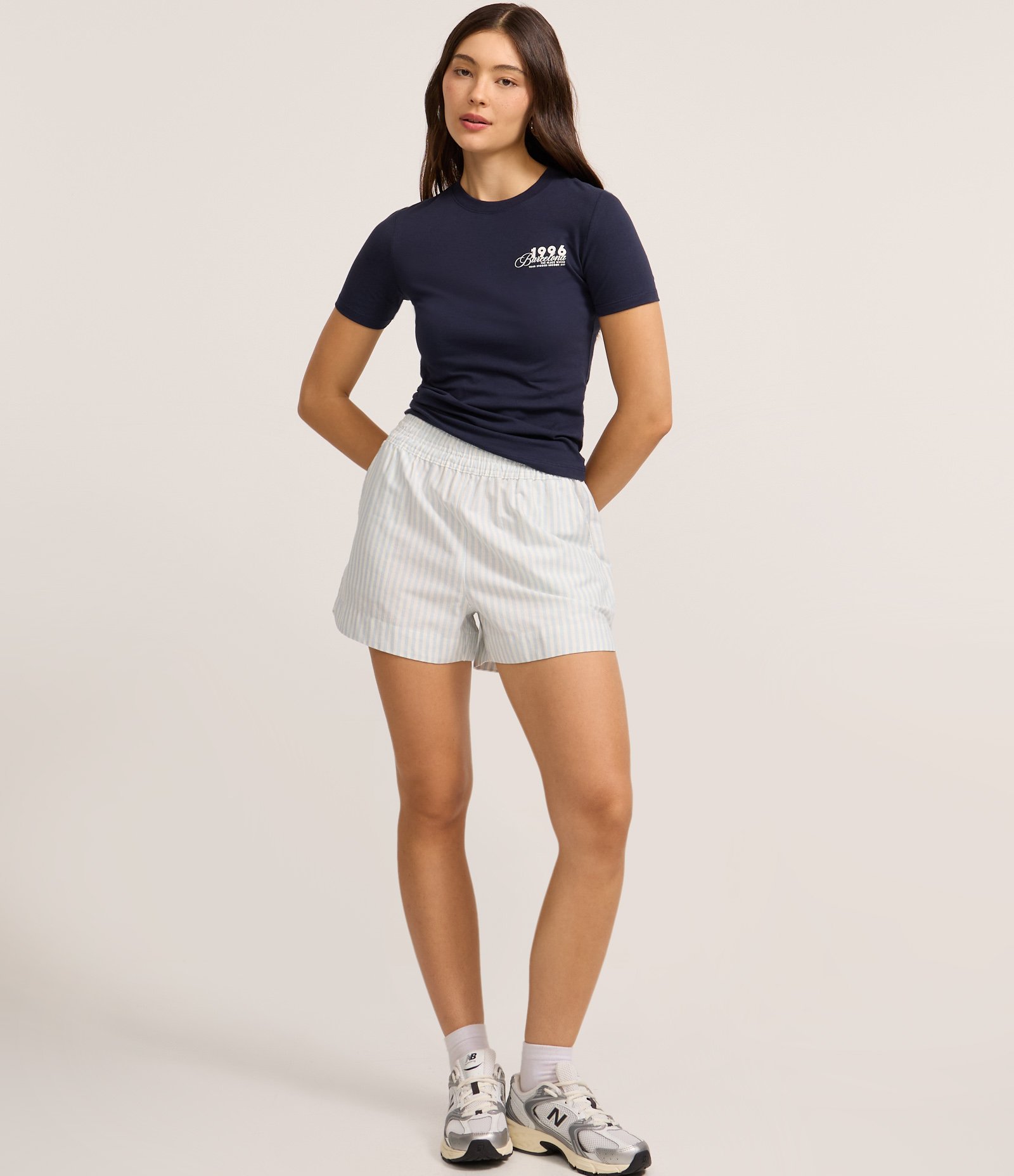 Camiseta New T-shirt em Algodão com Lettering Spain Azul 2