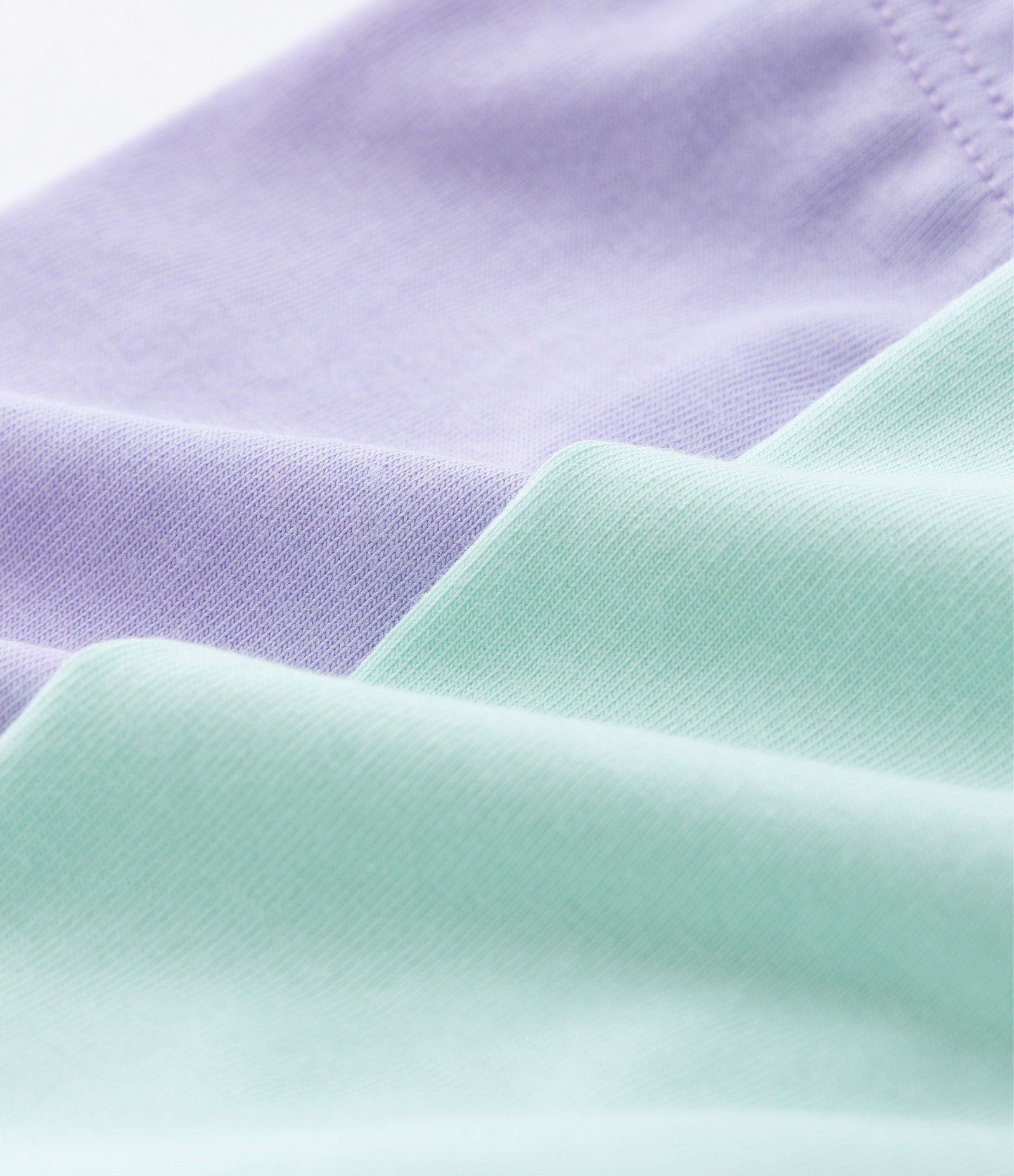 Kit Bermudas Infantil Ciclista Em Algodão Com Bordado - Tam 1 a 6 Anos Verde/Lilás 3