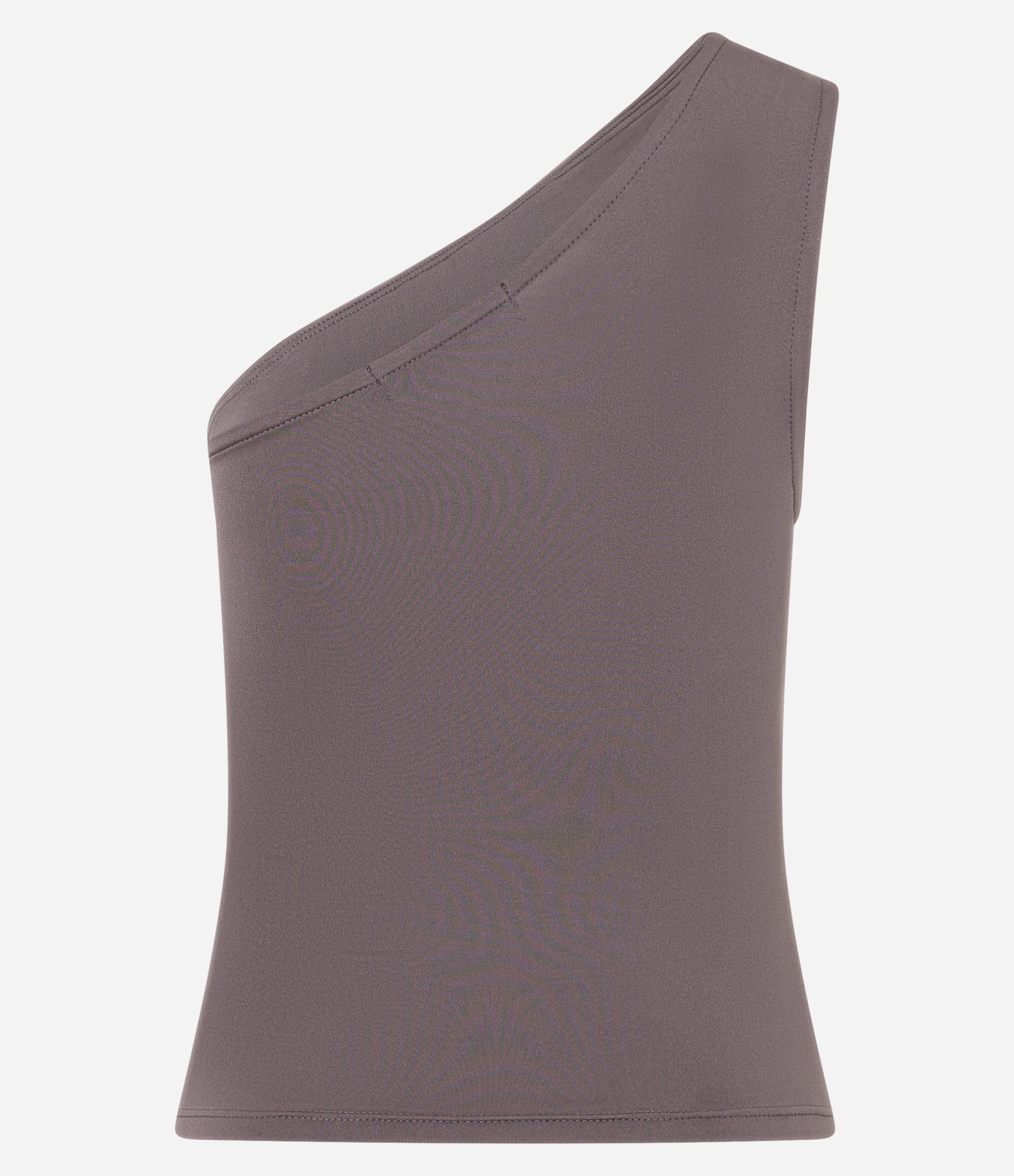 Blusa Ombro Único em Microfibra Cinza 6