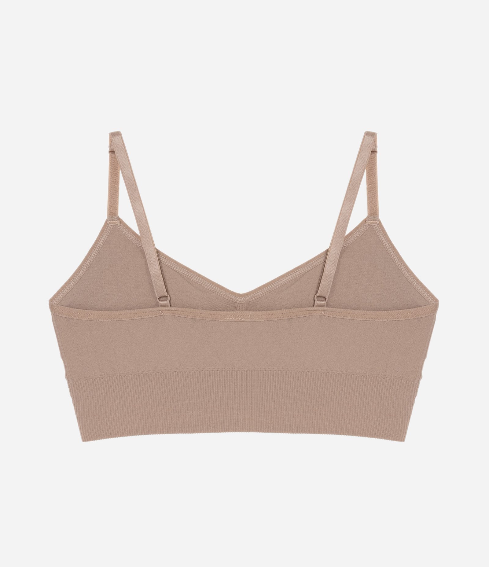 Sutiã Top com Bojo Sem Aro Seamless Tri FIl Bege 6