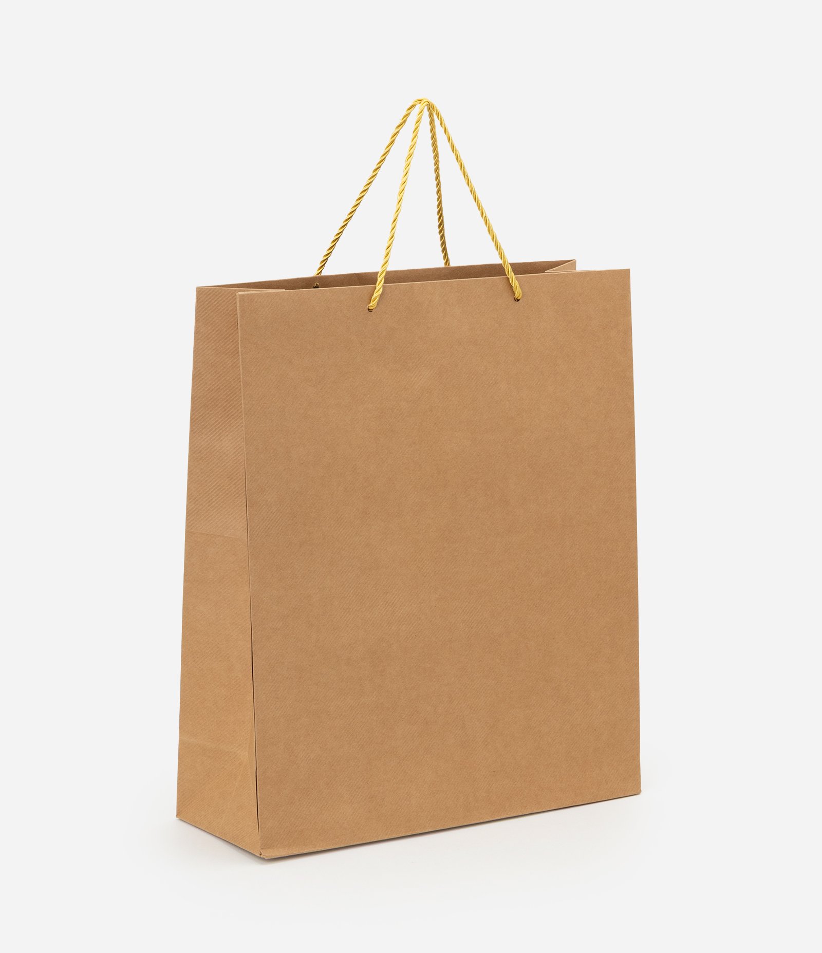 Embalagem de Presente Média com Textura Marrom 1