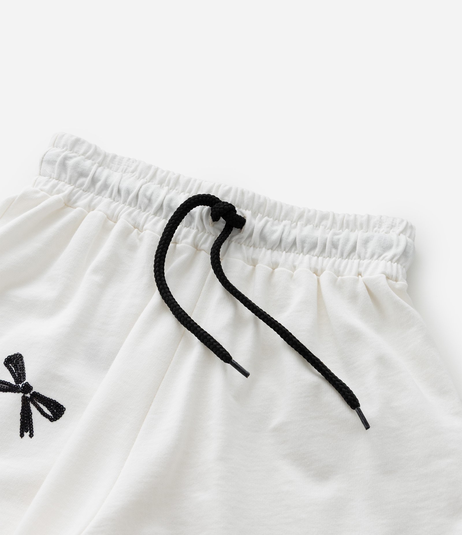 Short Infantil em Algodão com Laços - Tam 5 a 14 Anos Branco 5