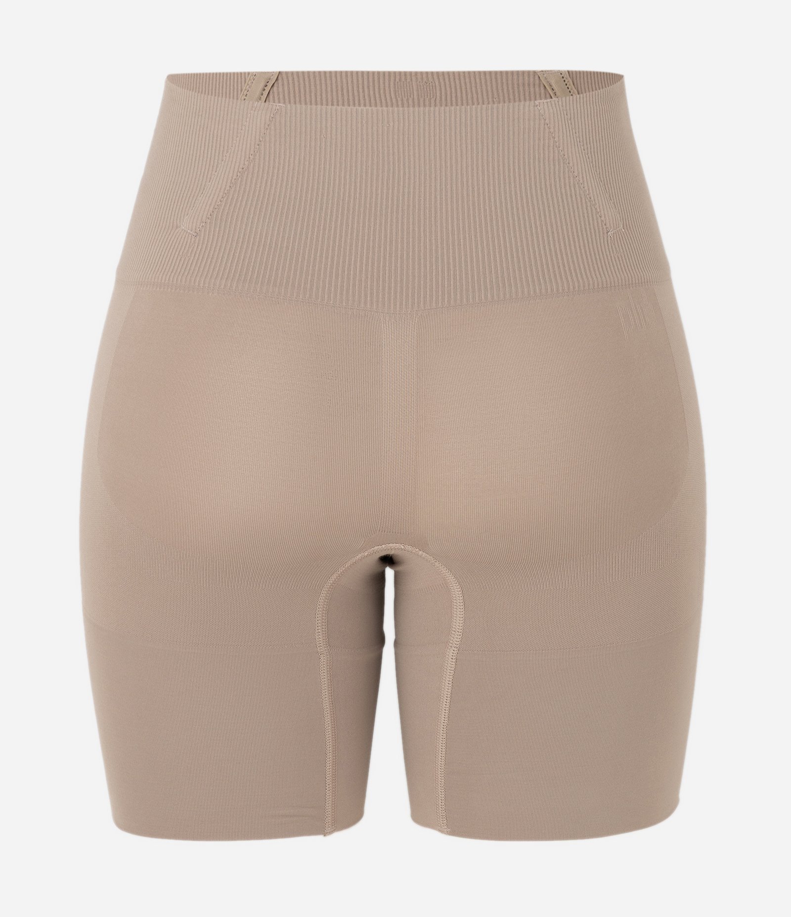 Bermuda Modeladora Seamless com Barbatanas Plié Bege 6