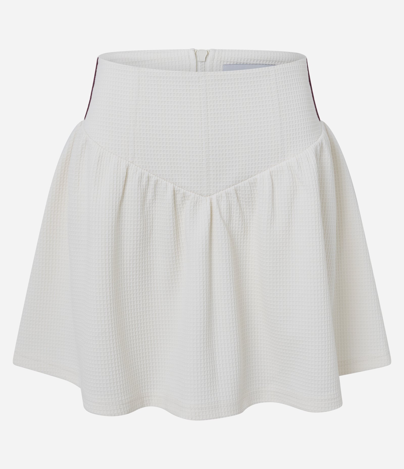 Short Saia em Malha Waffle com Listras Laterais Off White 4