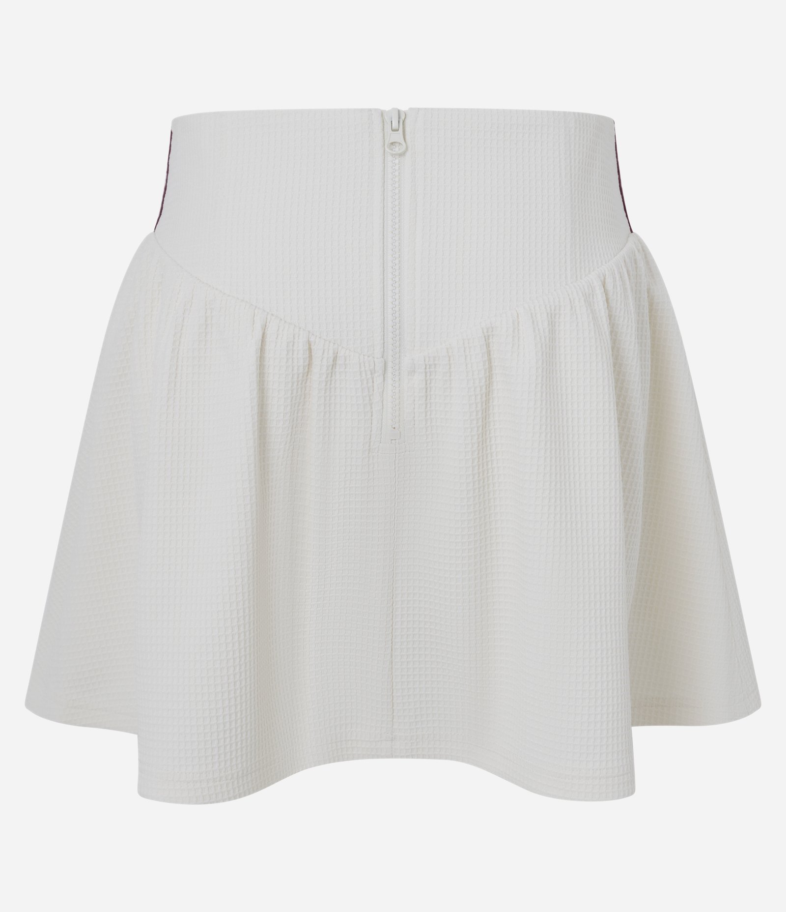 Short Saia em Malha Waffle com Listras Laterais Off White 6