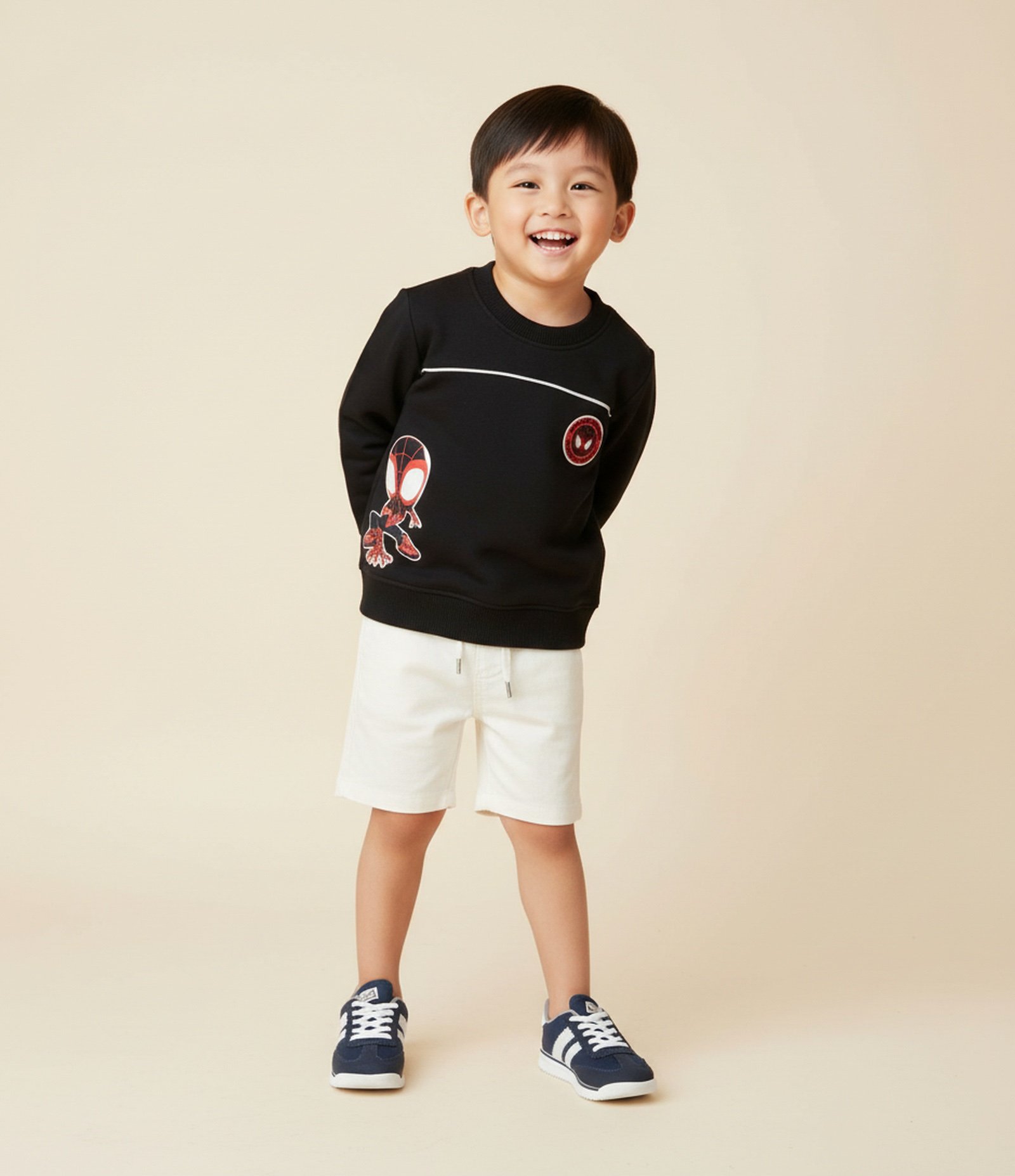 Casaco Infantil com Estampa Spidey – Tam 2 a 8 Anos Preto 2
