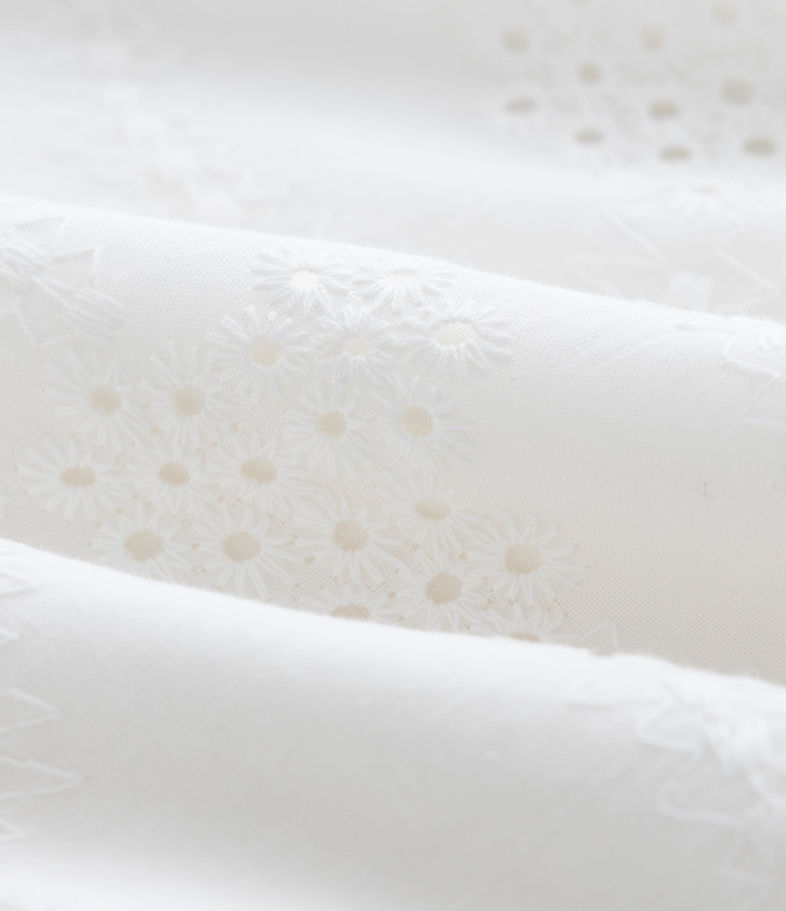 Vestido Curto em Laise Texturizado Curve & Plus Size Branco 6