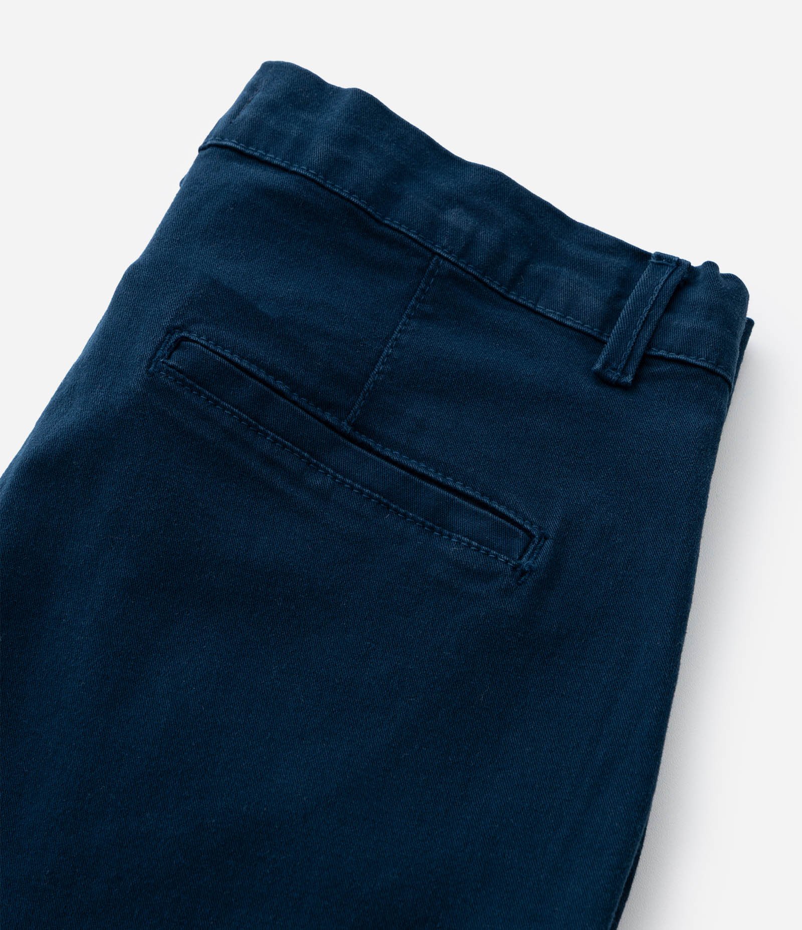 Calça Slim Infantil com Bolsos - Tam 5 a 14 anos Azul Escuro 7