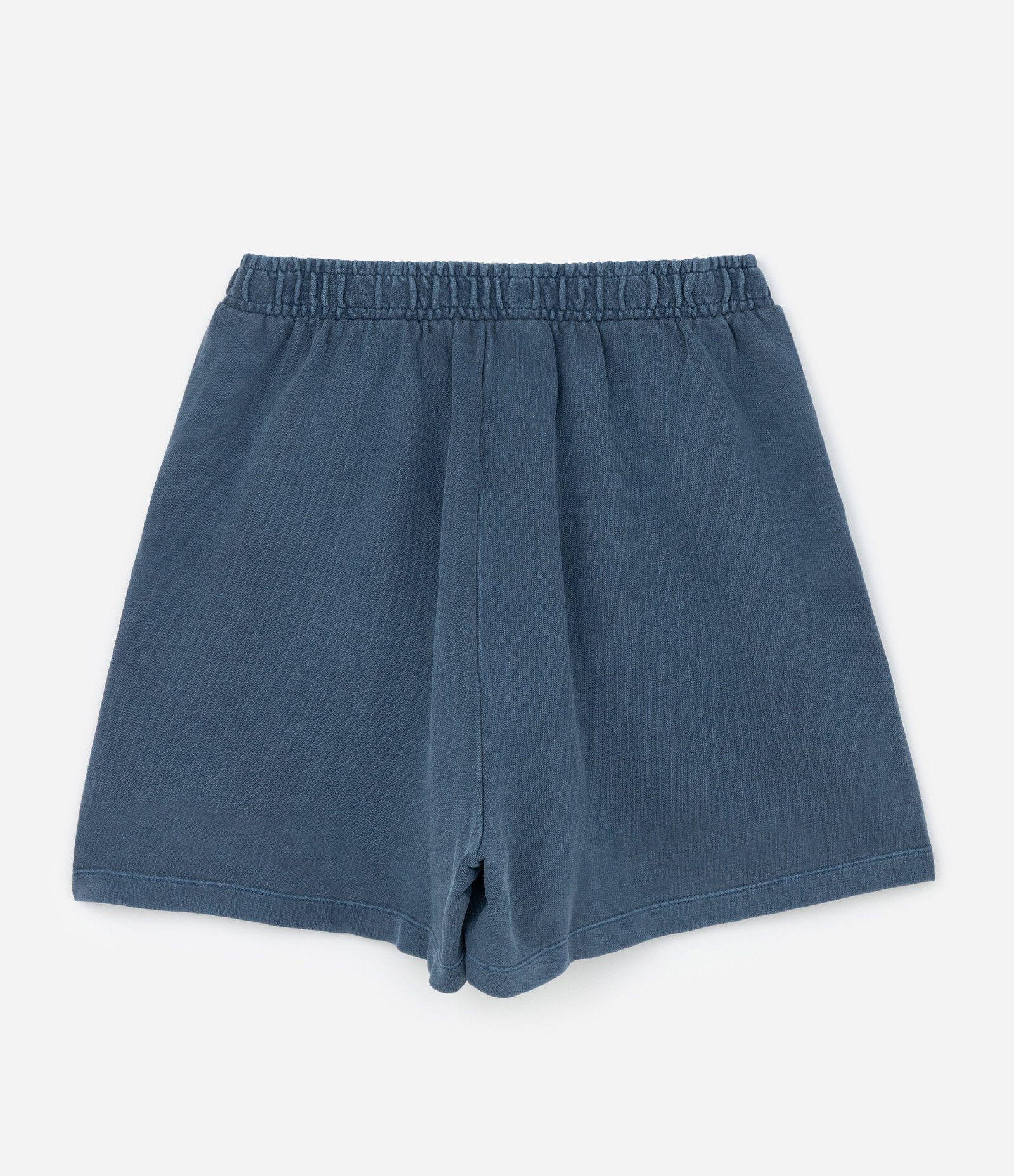 Short Esportivo em Moletom sem Felpa Azul Médio 6