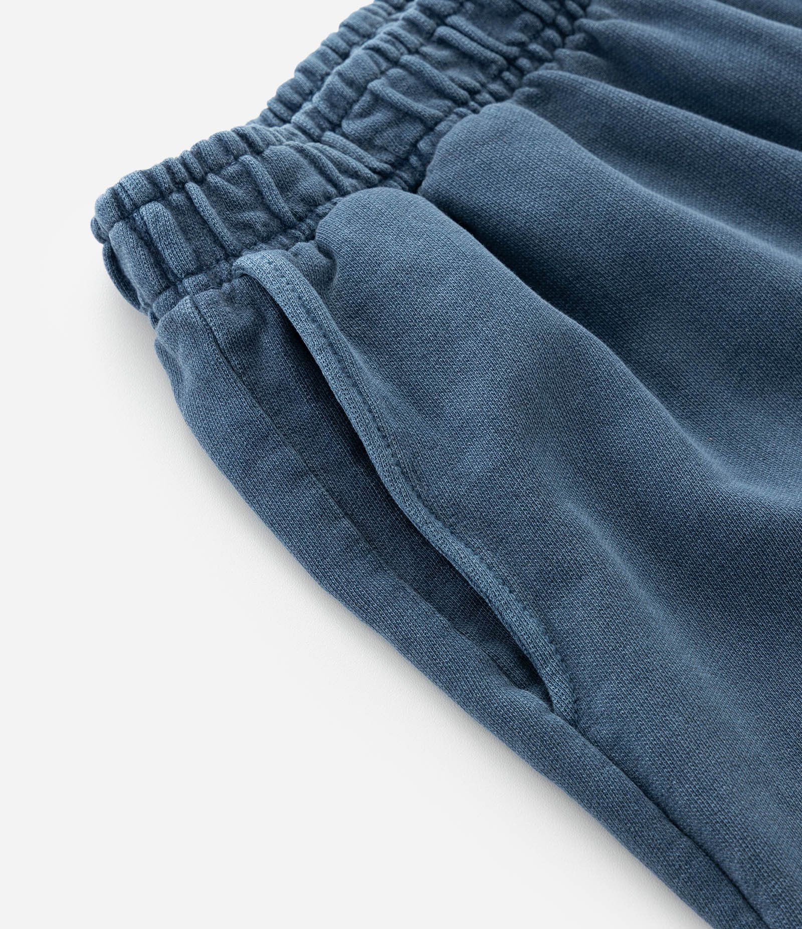 Short Esportivo em Moletom sem Felpa Azul Médio 8