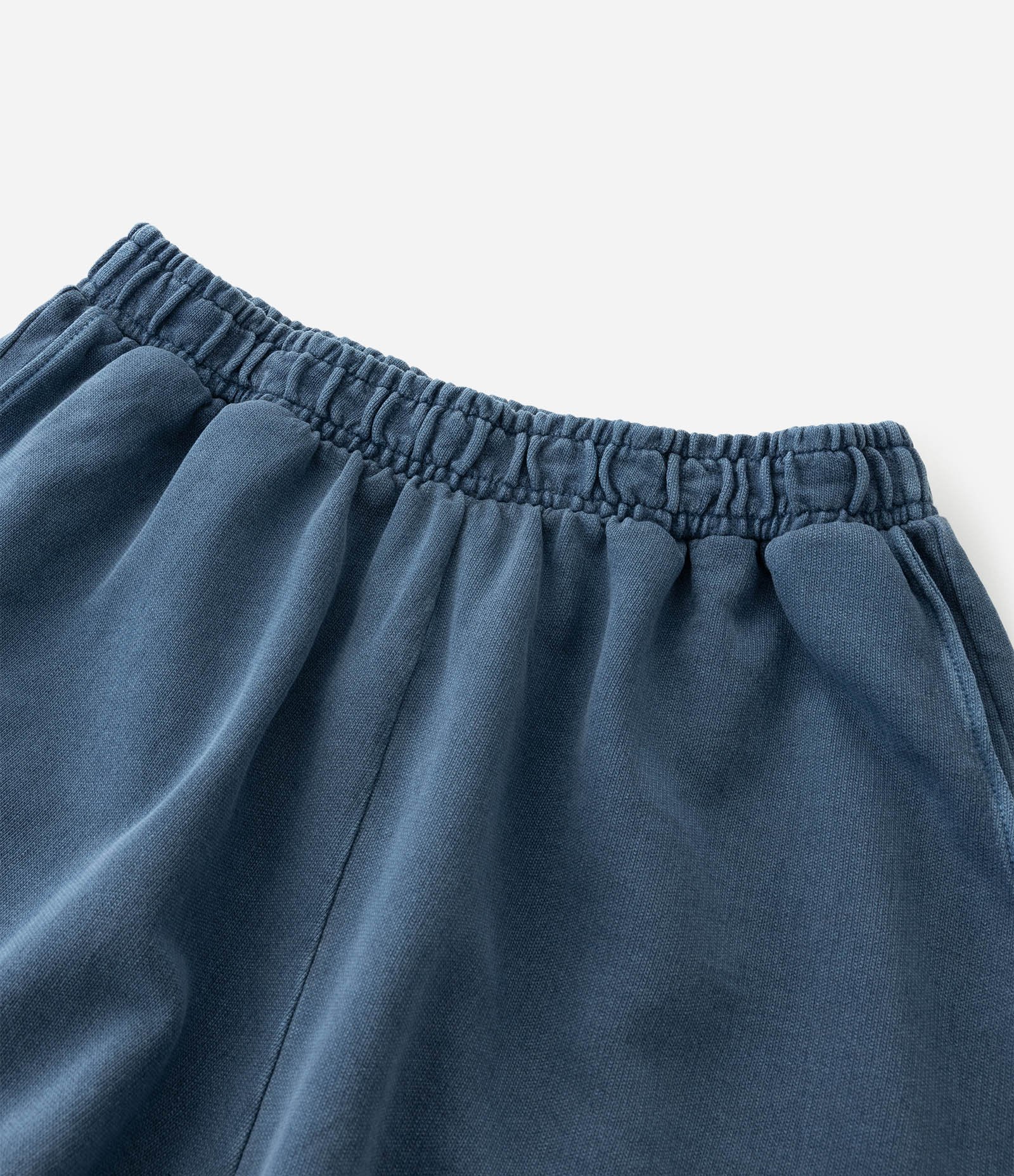 Short Esportivo em Moletom sem Felpa Azul Médio 9