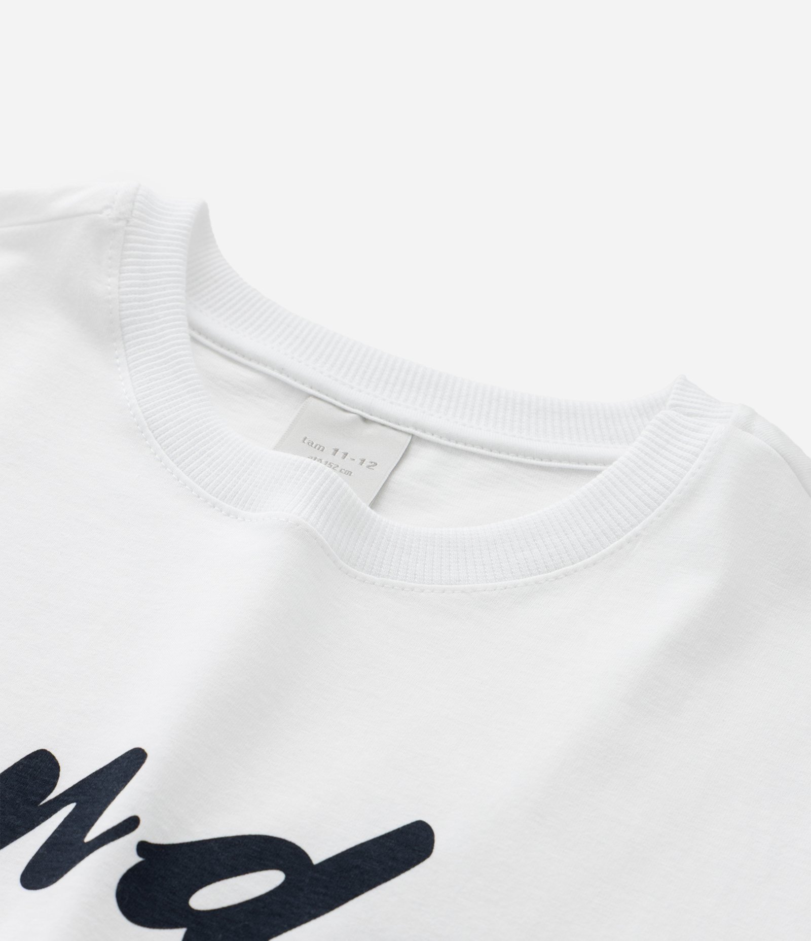 Camiseta Over Infantil com Estampa Lettering London - Tam 7 a 16 Anos Branco 5