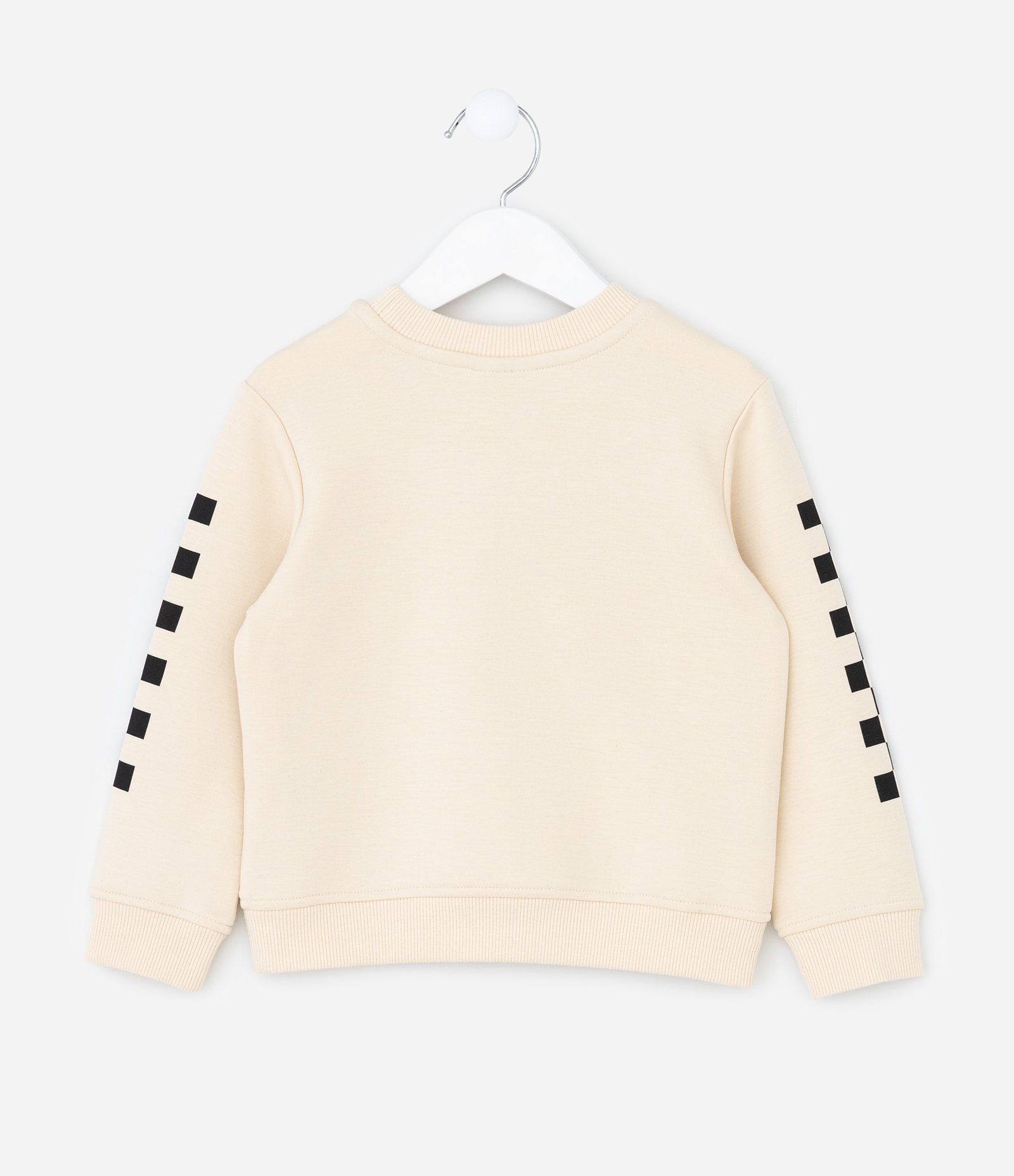 Conjunto Infantil Esportivo com Estampa Relâmpago McQueen – Tam 2 a 6 Anos Off White/Preto 4