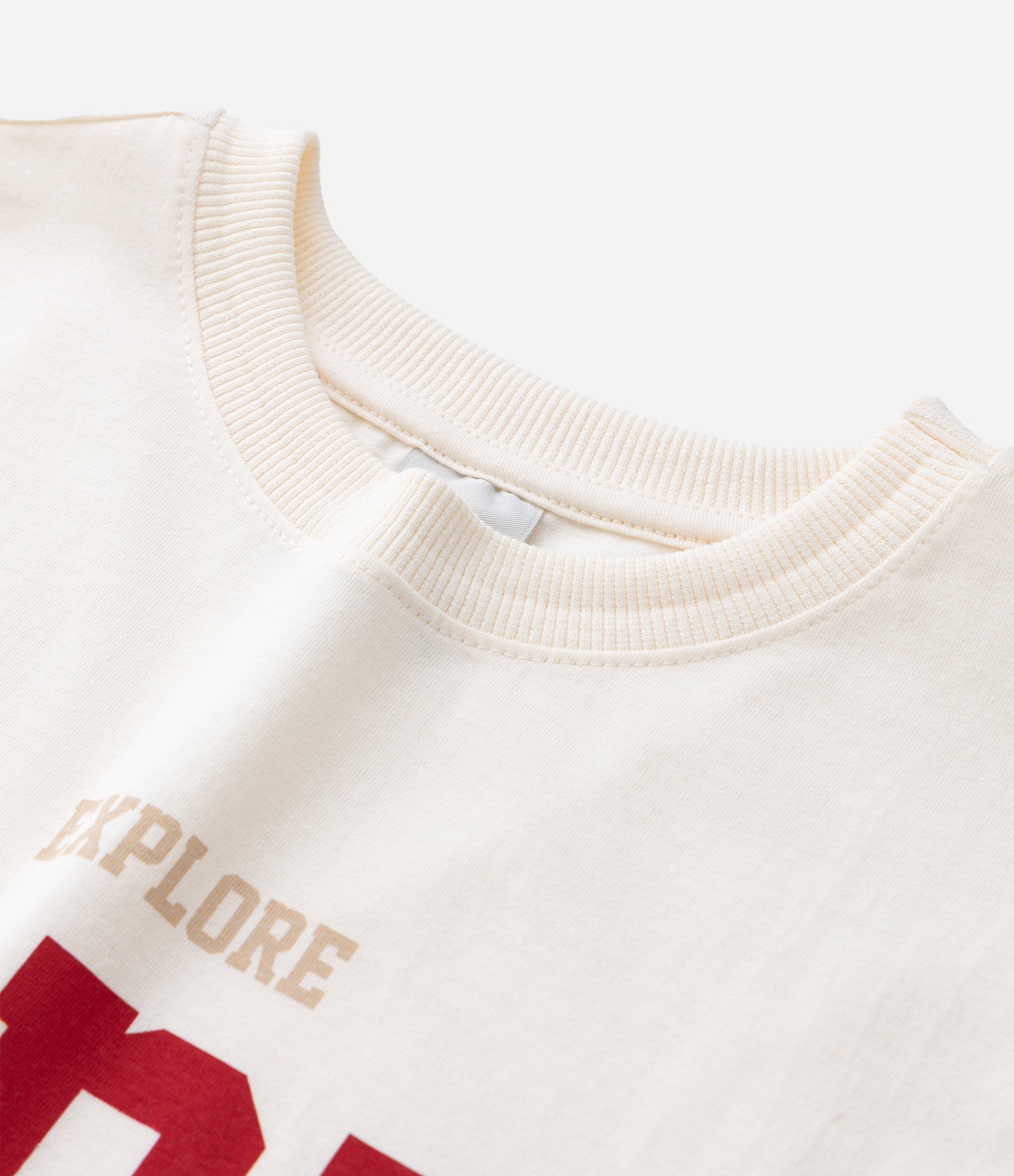 Camiseta Over Infantil com Estampa Paris - Tam 7 a 16 Anos Bege 5