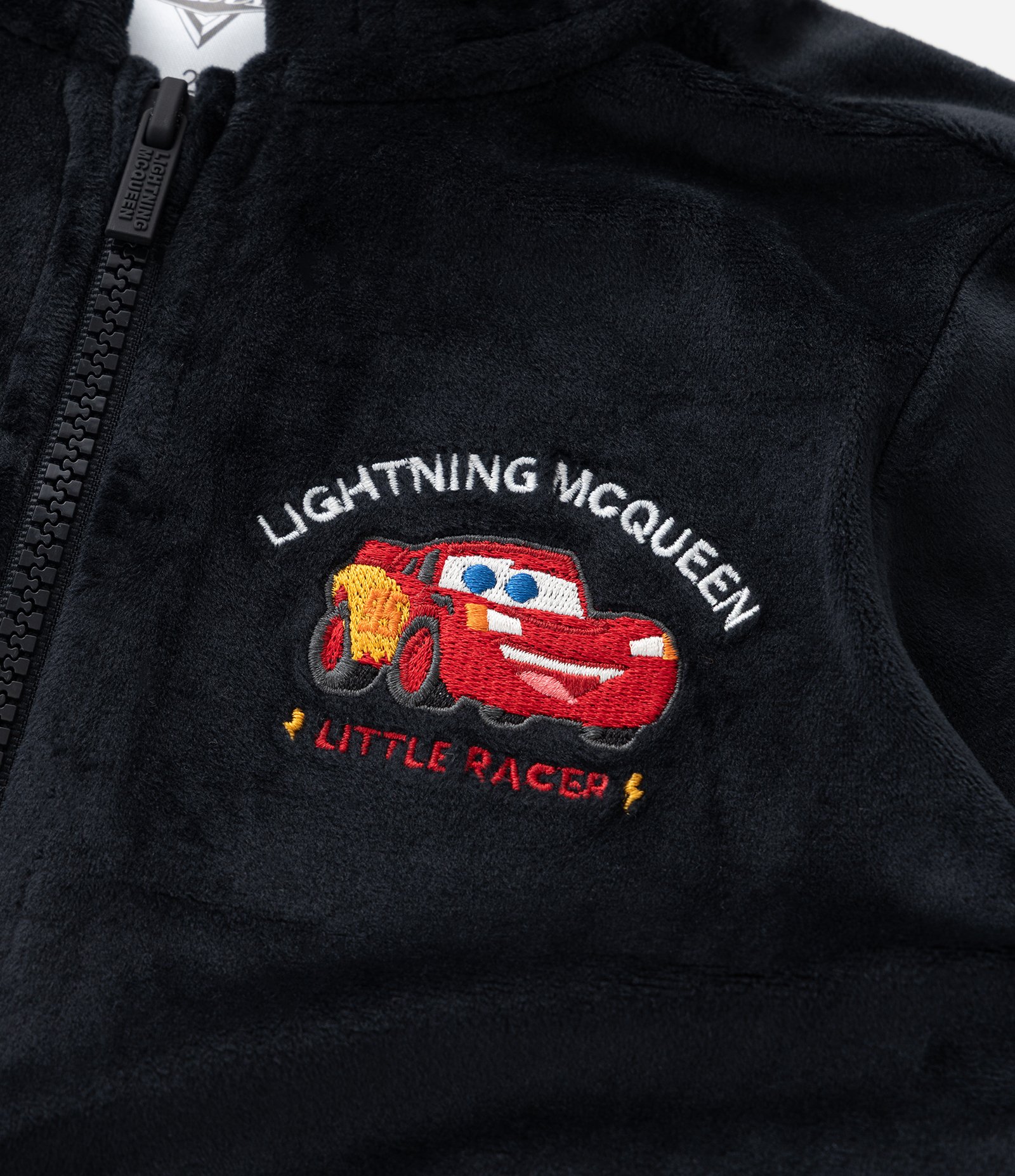 Conjunto Infantil com Bordado McQueen – Tam 1 a 6 Anos Preto 12