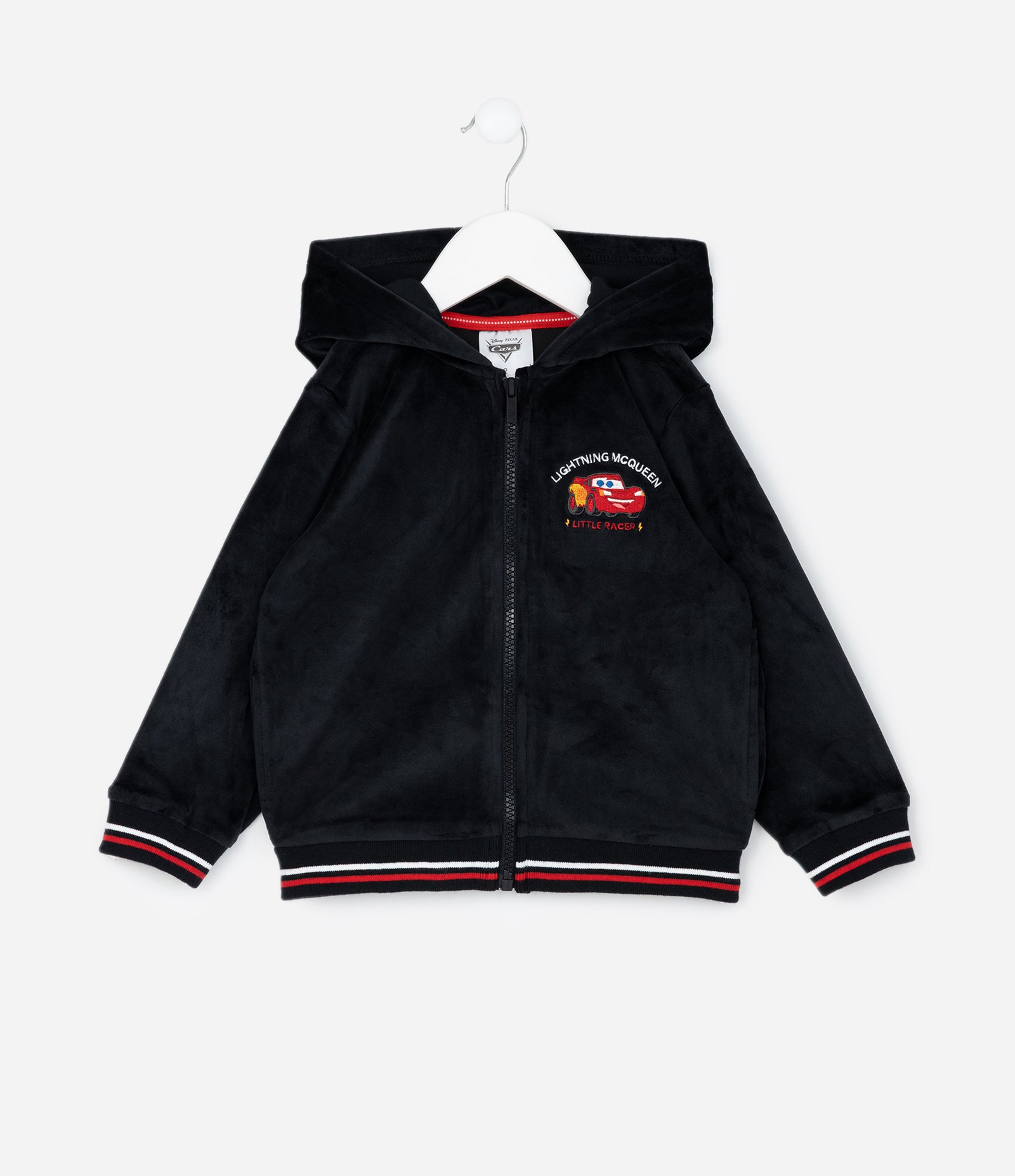 Conjunto Infantil com Bordado McQueen – Tam 1 a 6 Anos Preto 3