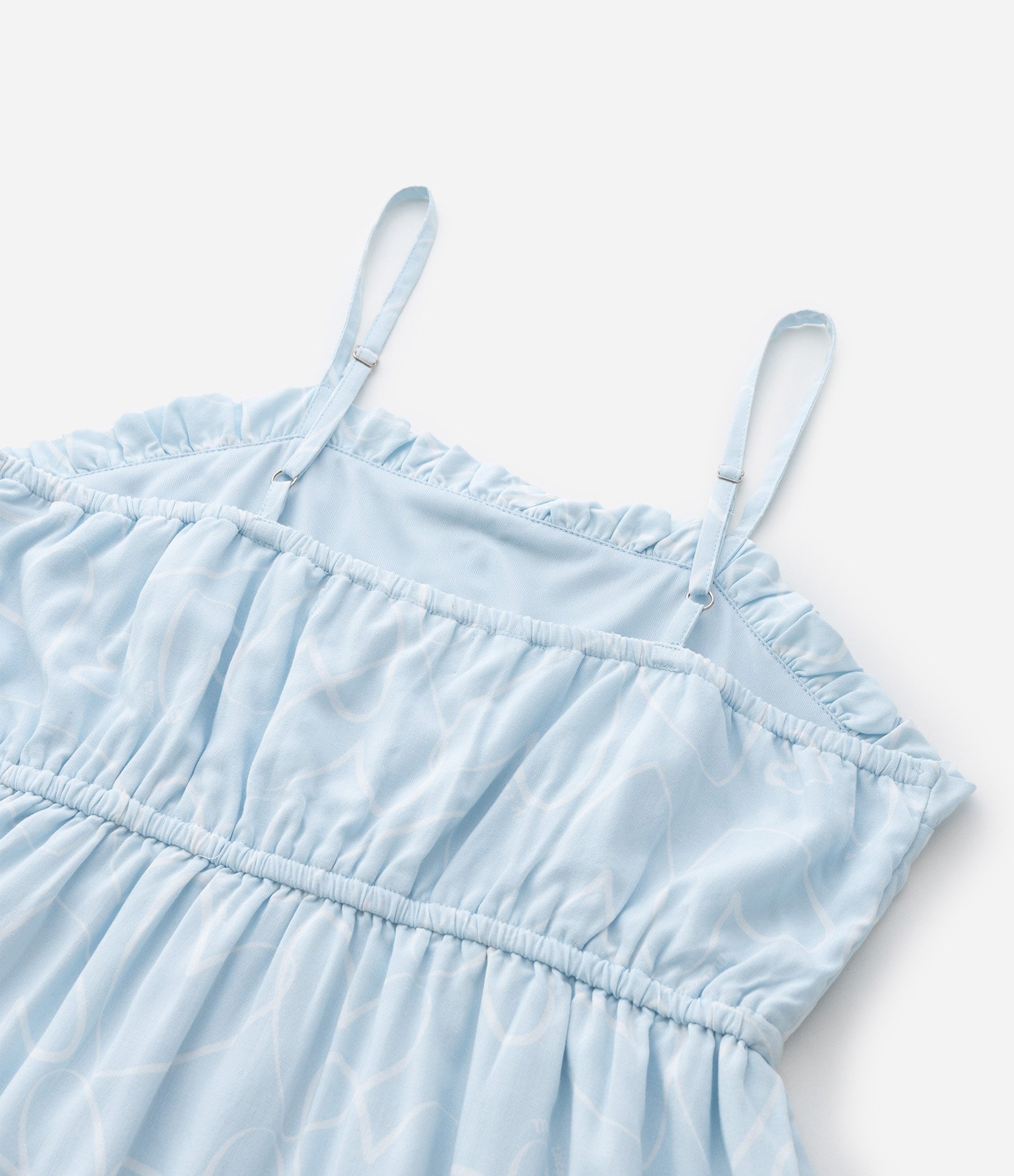 Vestido Infantil com Estampa de Corações - Tam 5 a 14 Azul 6