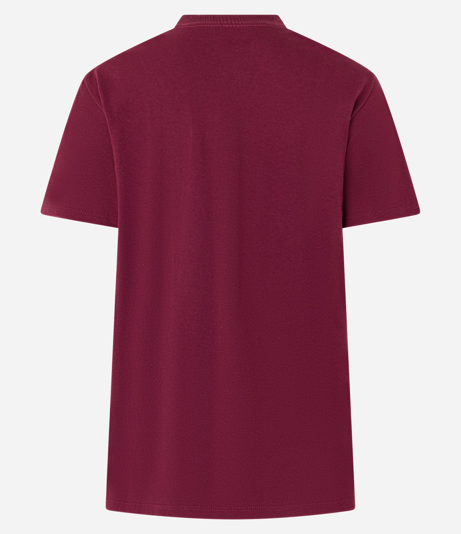 Camiseta T-shirt com Estampa Harlem 89 em Detalhe Rendado Bordô 5