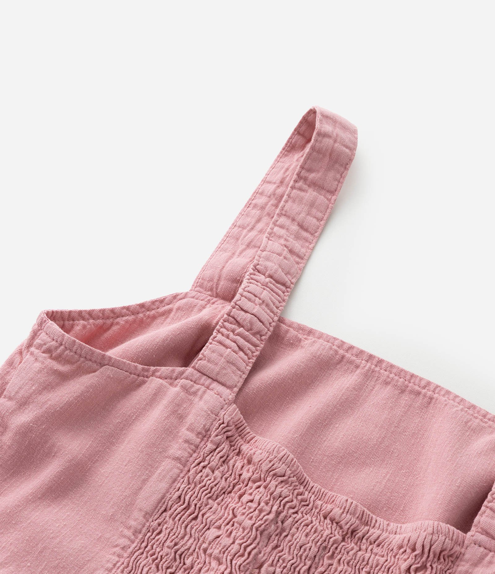 Vestido Midi sem Manga em Sarja com Lastex nas Costas Curve & Plus Size Rosa 4