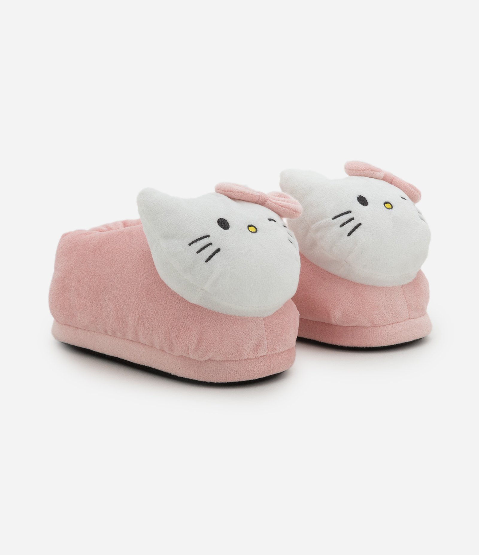 Pantufa Infantil Fechada com Personagem Hello Kitty – Tam 29 a 36 Rosa 1
