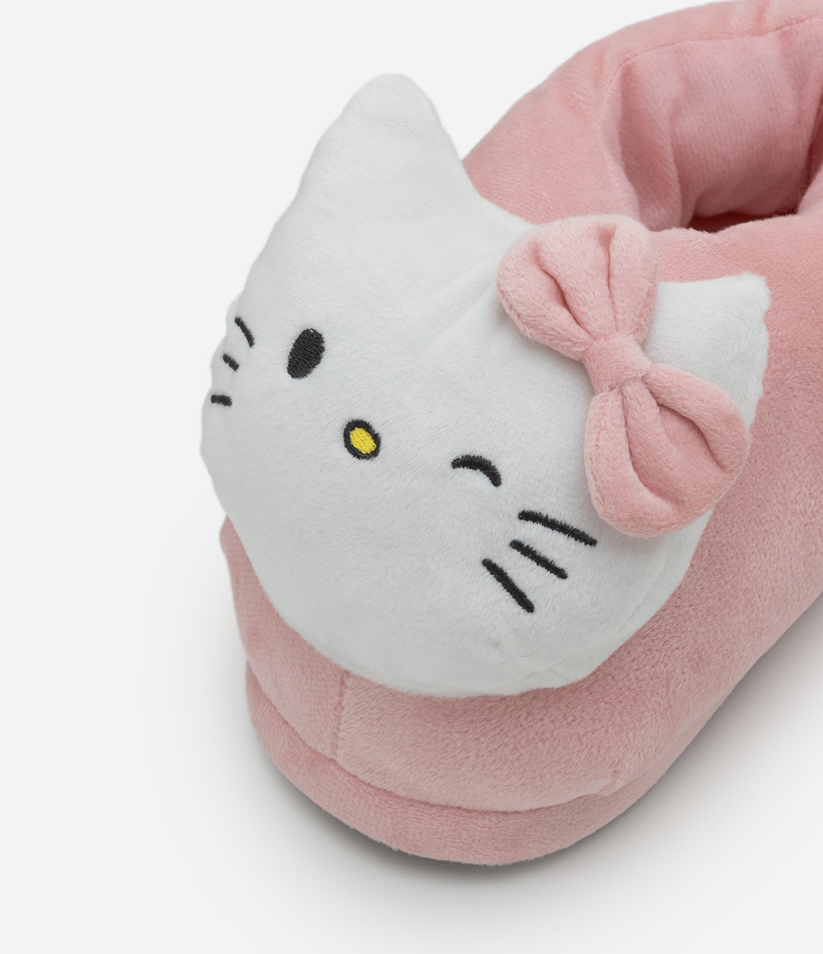 Pantufa Infantil Fechada com Personagem Hello Kitty – Tam 29 a 36 Rosa 3