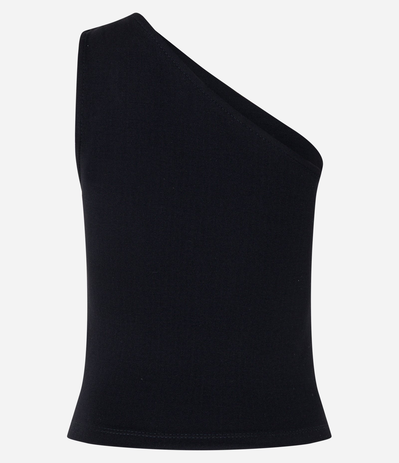 Blusa Ombro Só em Ponto Roma com Detalhe Torcido Preto 7