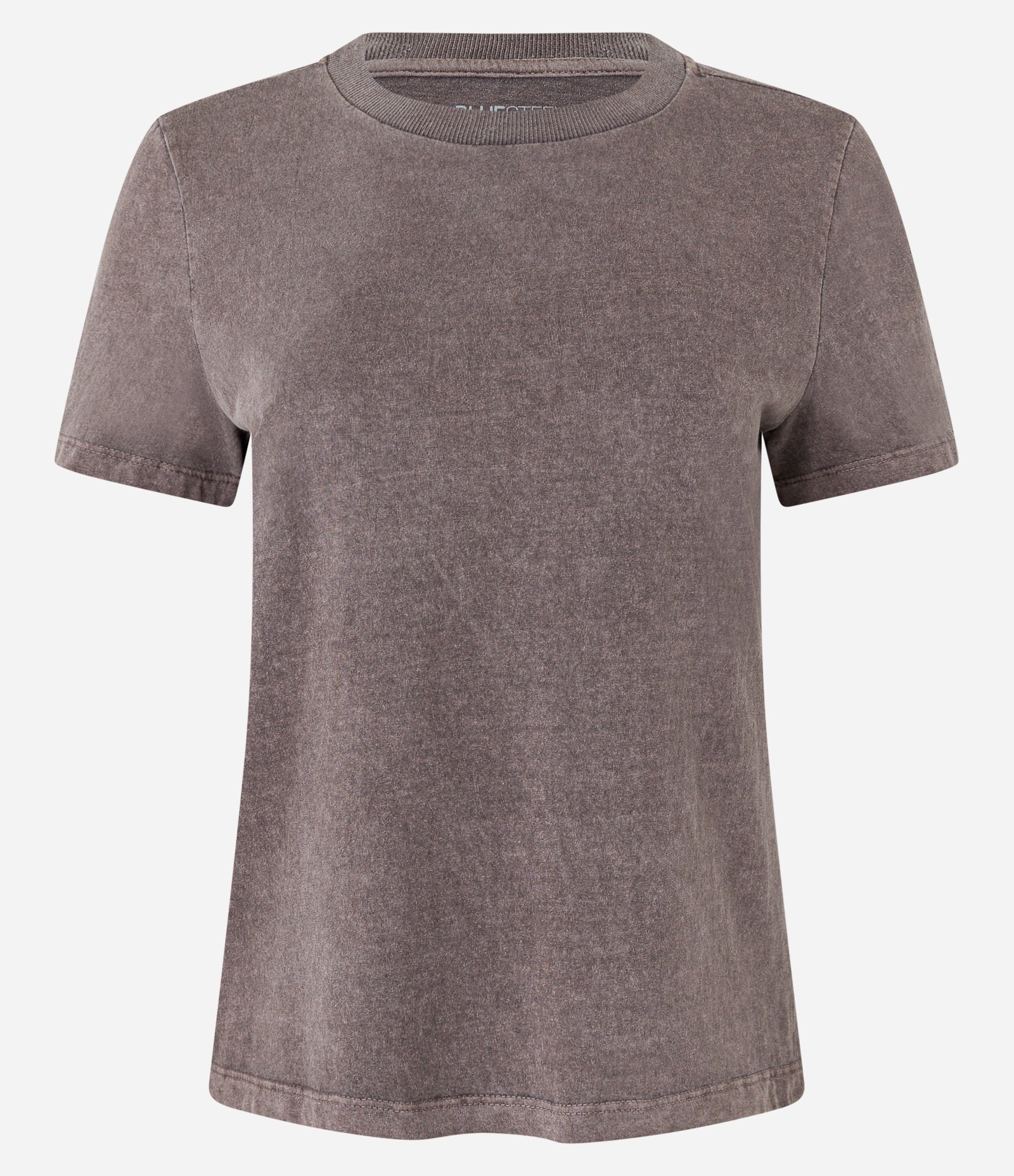 Camiseta T-shirt em Algodão Estonado Cinza 4