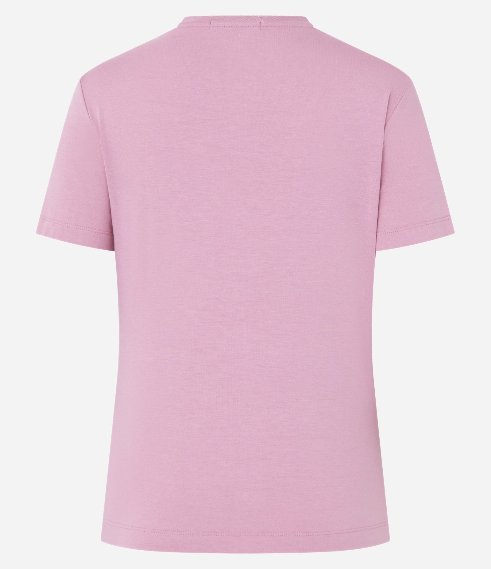Blusa Básica em Viscose com Decote V Rosa Pastel 6