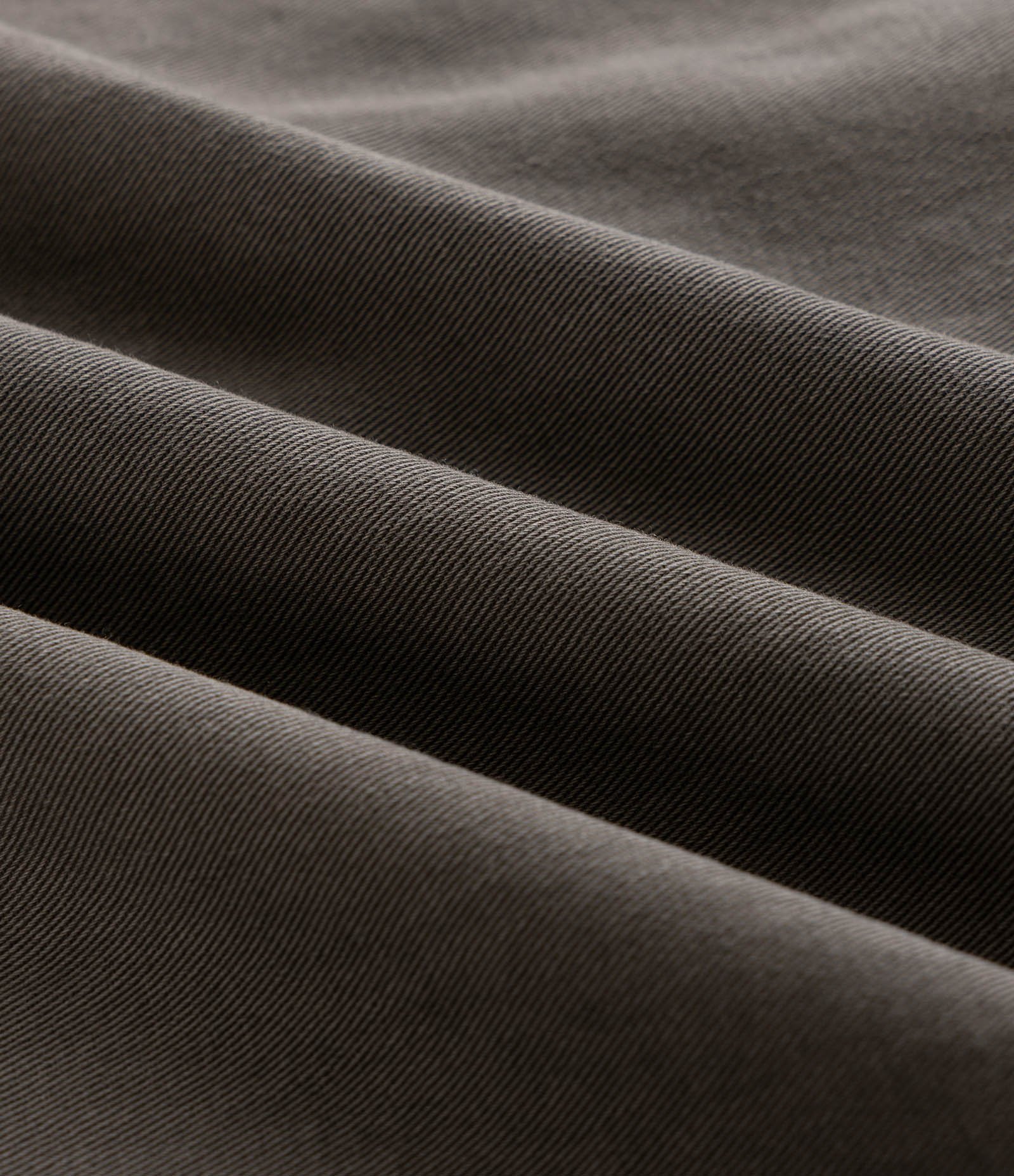 Camisa Overboxy em Sarja com Bolso Envelope Frontal Verde 3