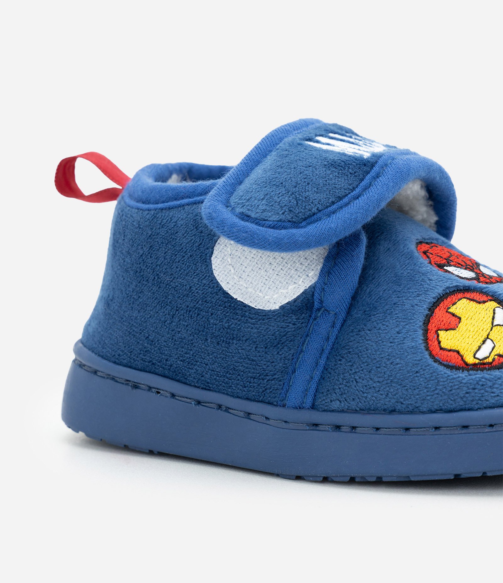 Pantufa Infantil Fechada Mini Heróis – Tam 19 a 28 Azul 4