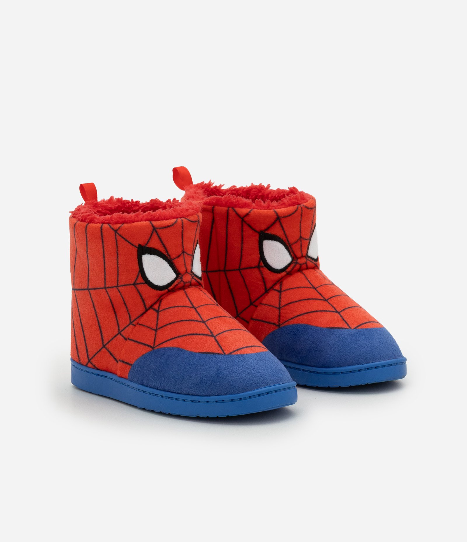 Pantufa Infantil Botinha do Homem-Aranha – Tam 23 a 32 Vermelho/Azul 1