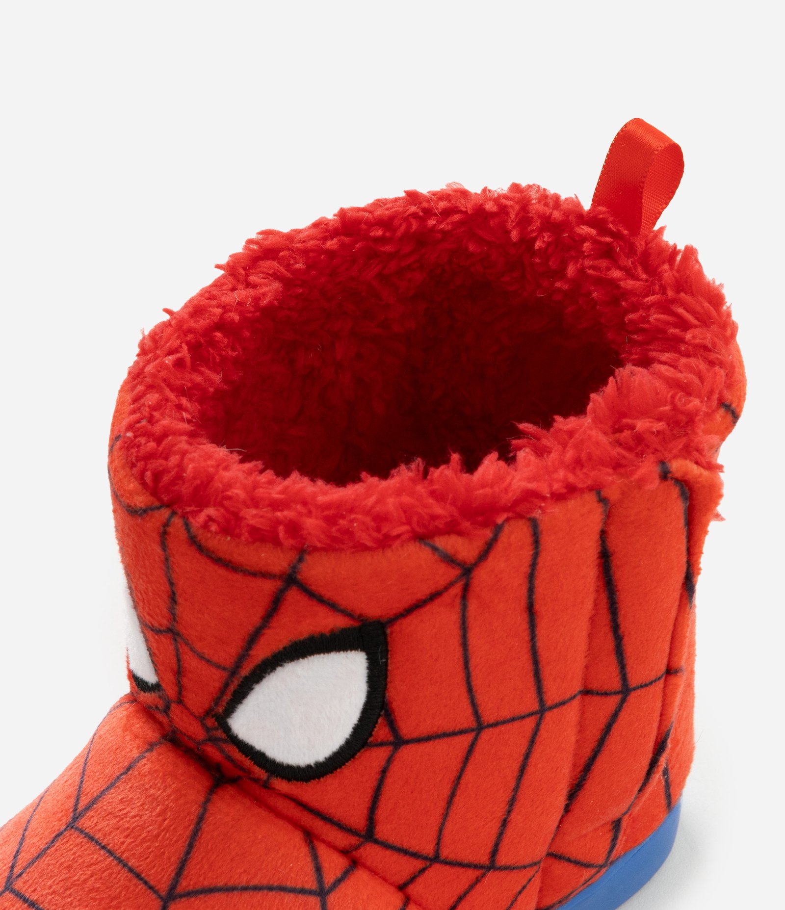 Pantufa Infantil Botinha do Homem-Aranha – Tam 23 a 32 Vermelho/Azul 5