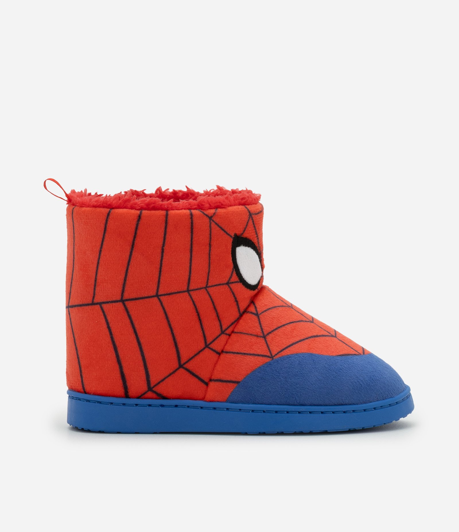 Pantufa Infantil Botinha do Homem-Aranha – Tam 23 a 32 Vermelho/Azul 6
