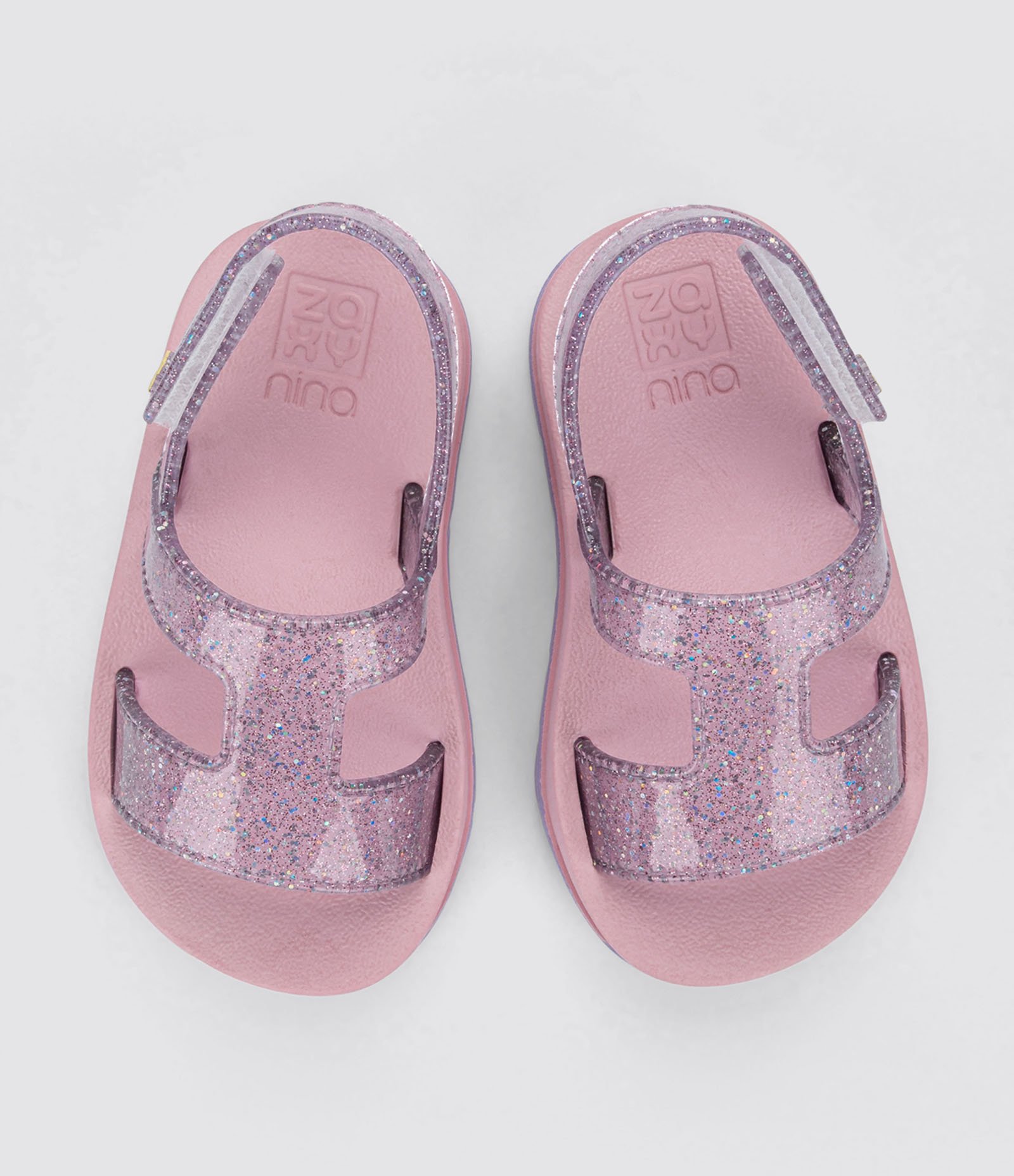 Sandália Infantil com Glitter Zaxy Nina - Tam 19 ao 27 Rosa 3