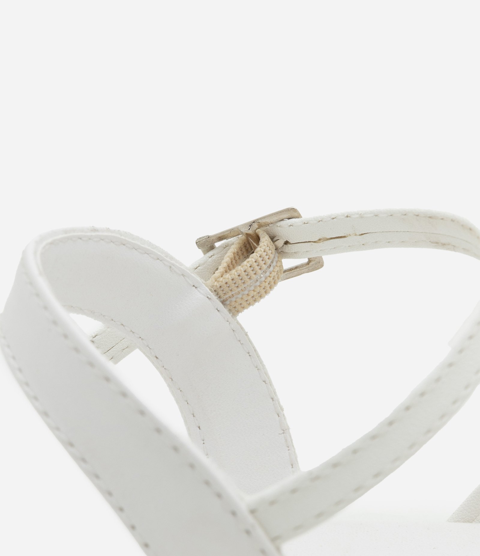 Sandália Infantil com Tiras e Brilhos - Tam 27 ao 33 Branco 3