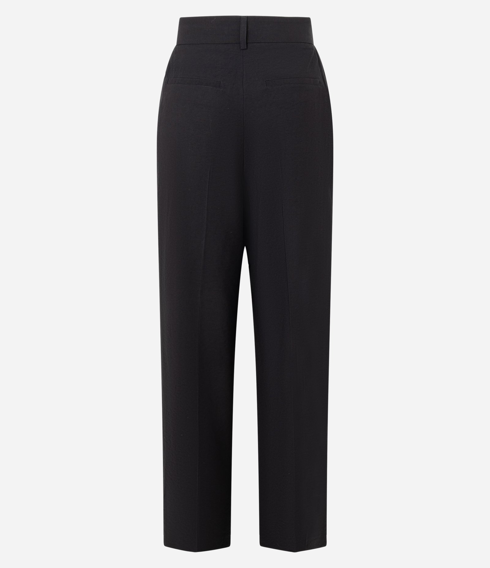 Calça Pantalona Alfaiatada com Cintura Alta Preto 6