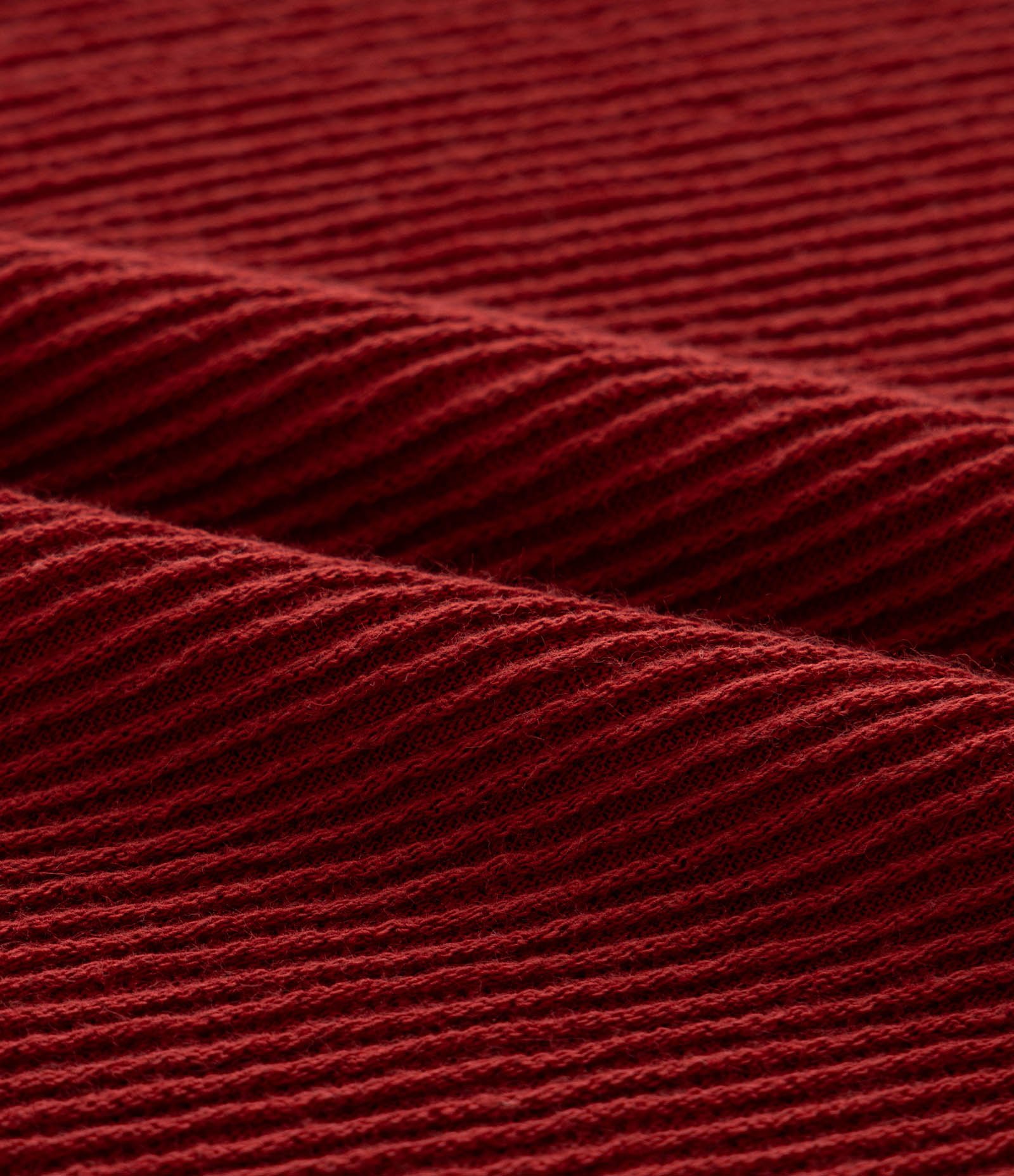 Camiseta Regular em Algodão Texturizado Vermelho 9