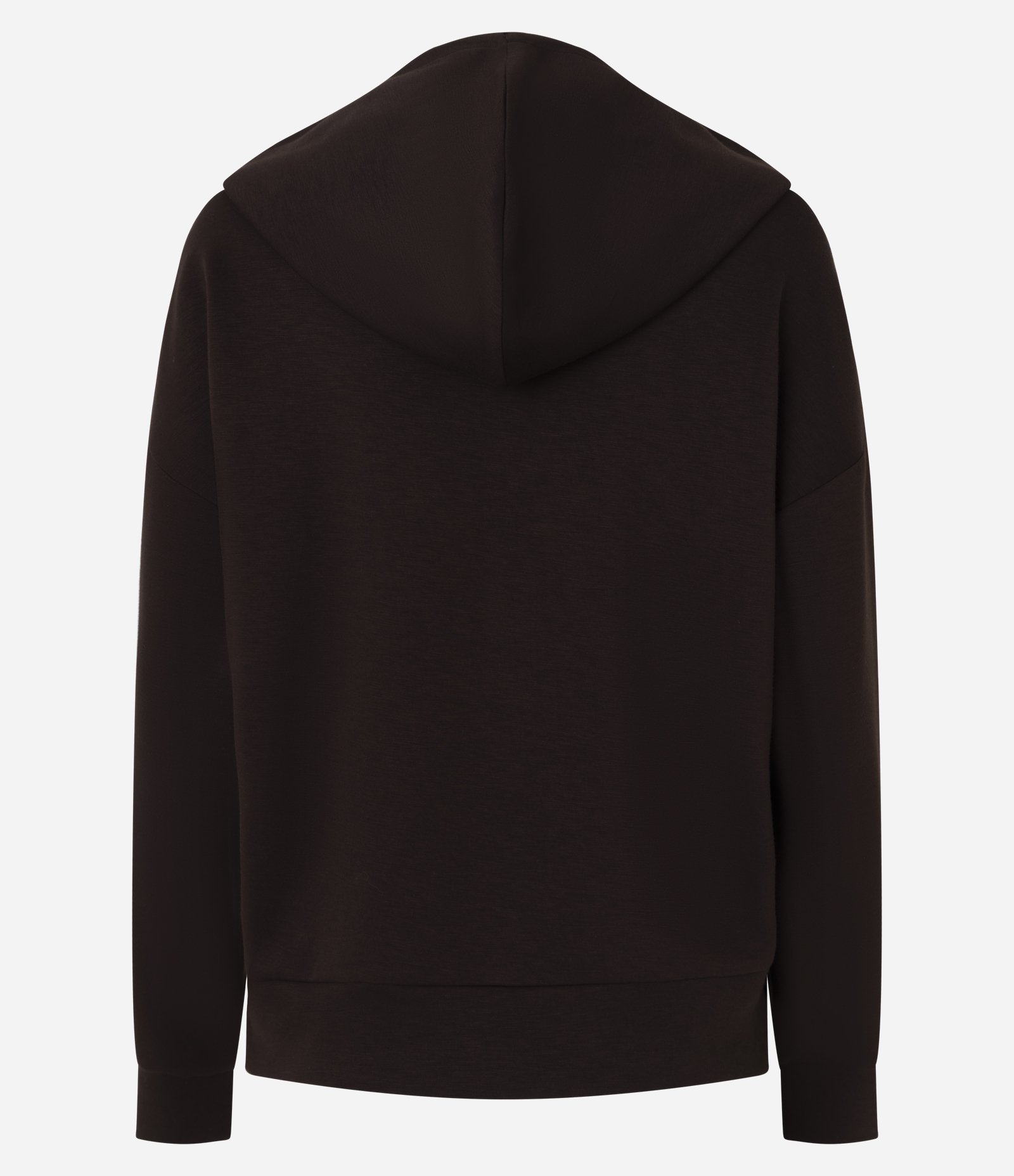 Blusão Oversized em Modal com Capuz Bordô 2